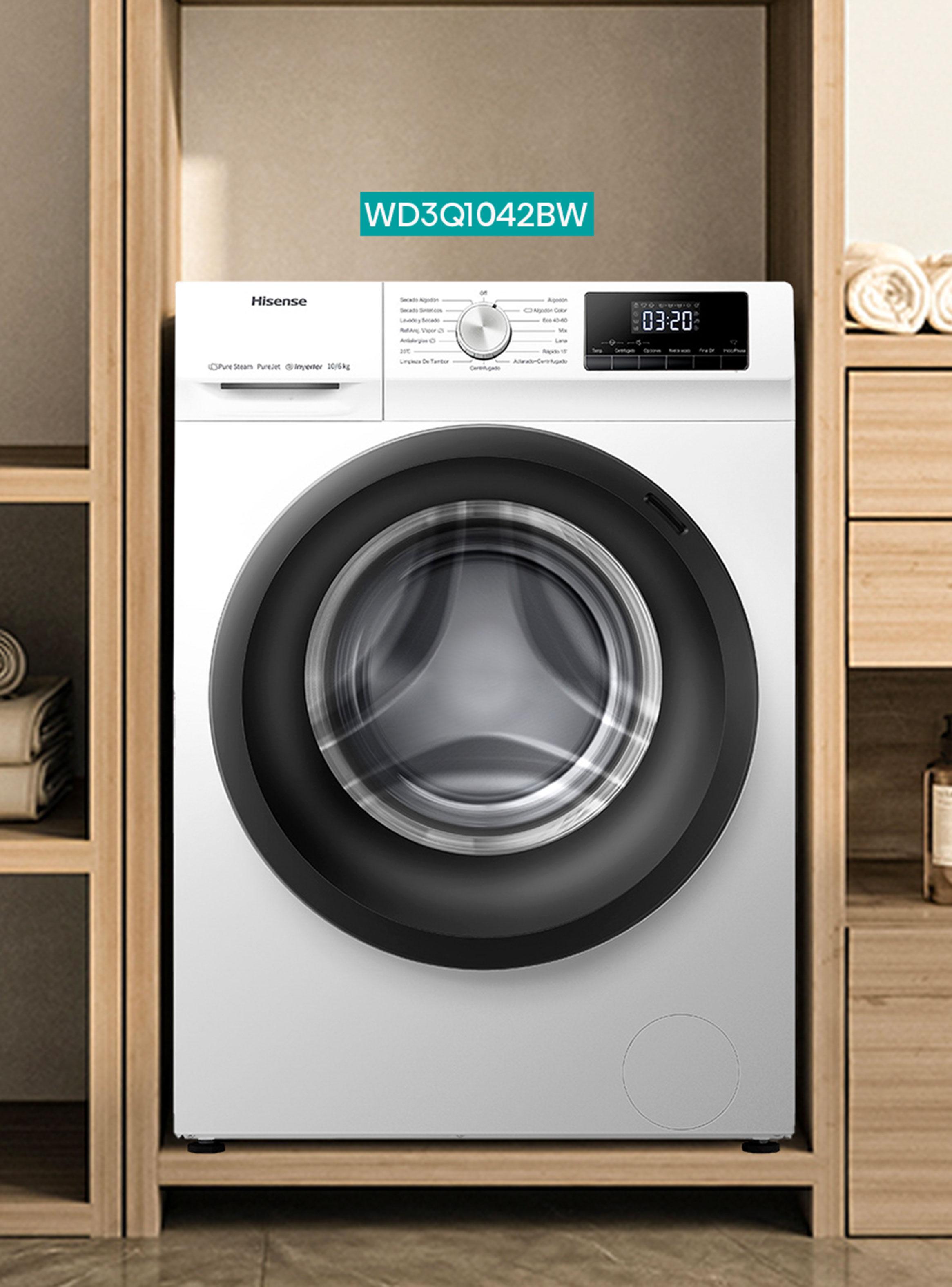 Lavadora-Secadora Carga Frontal 10/6 Kg WD3Q1042BW-9