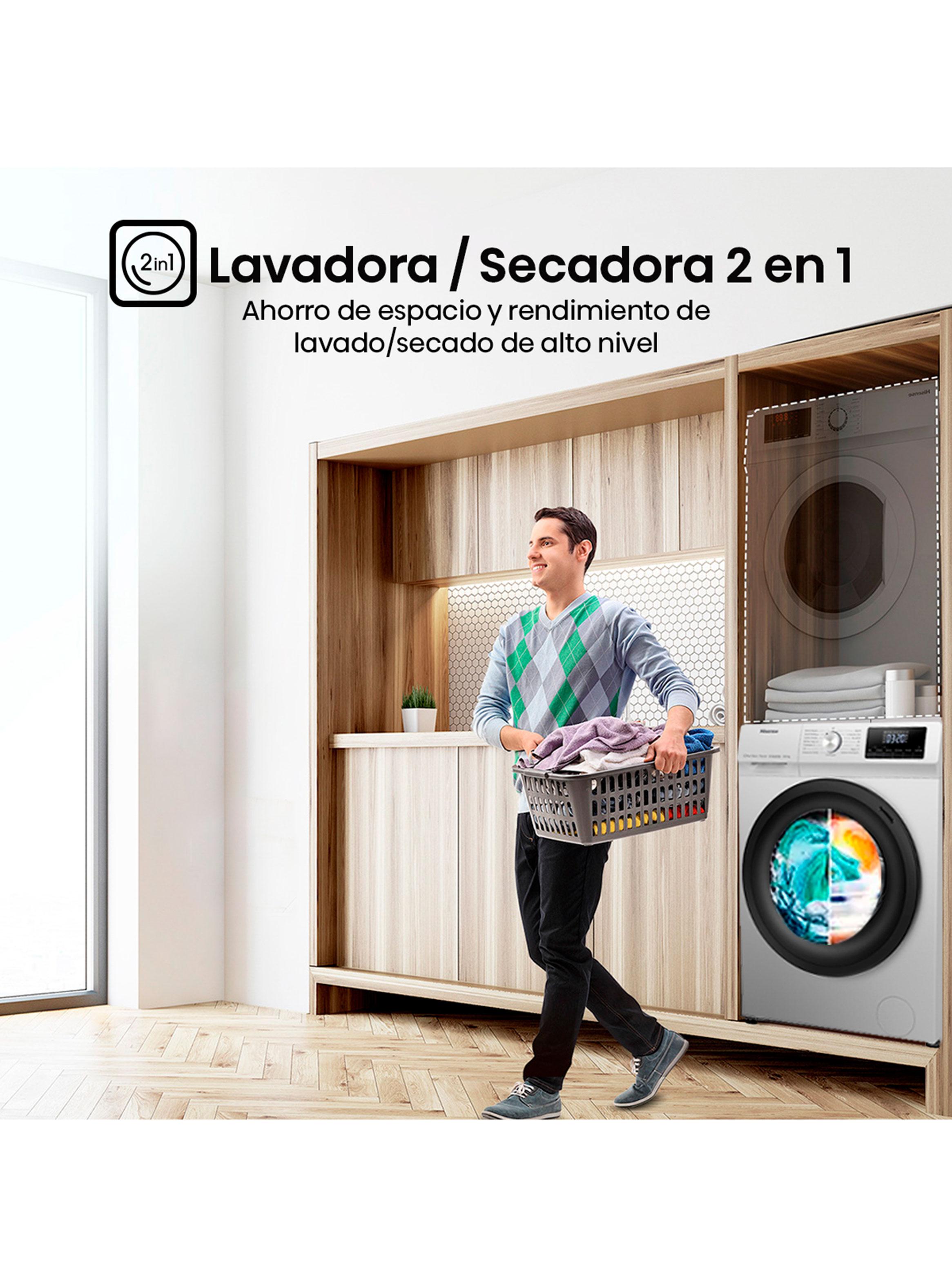 Lavadora-Secadora Carga Frontal 10/6 Kg WD3Q1042BW-7