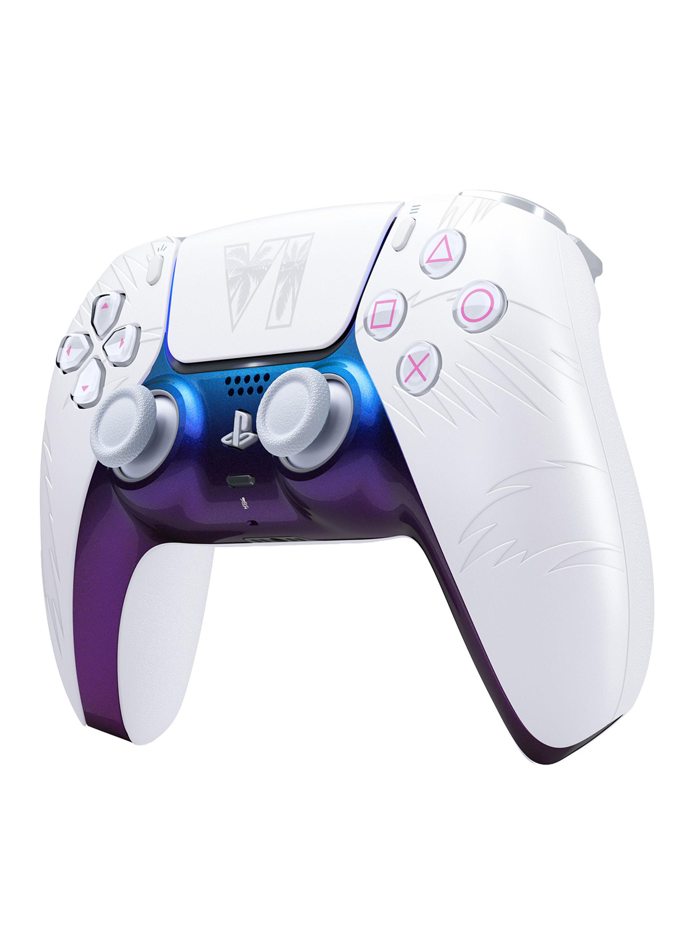Control PS5 DualSense GTA VI White Edición Limitada-2