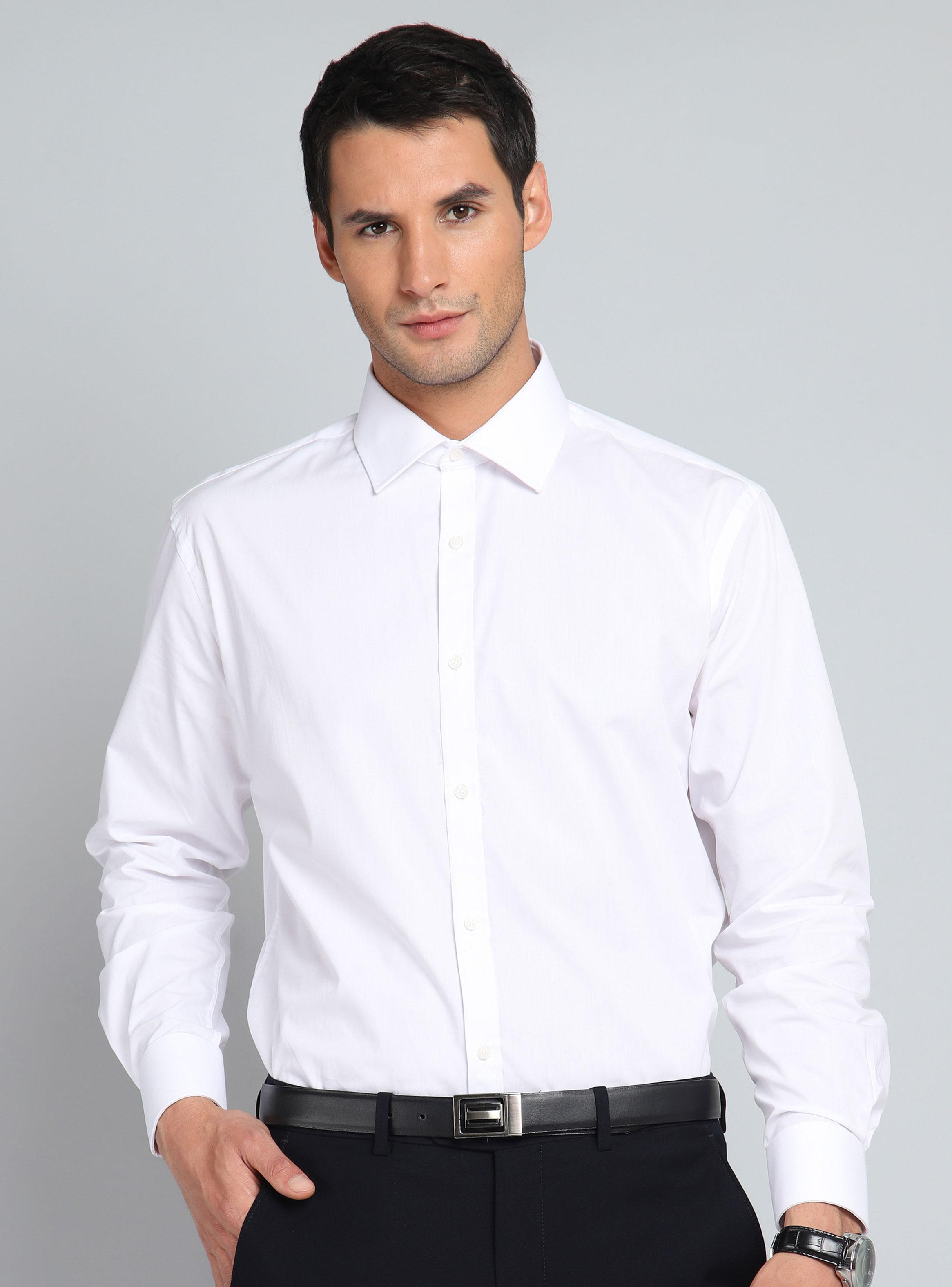 Camisa Manga Larga Formal Color-0