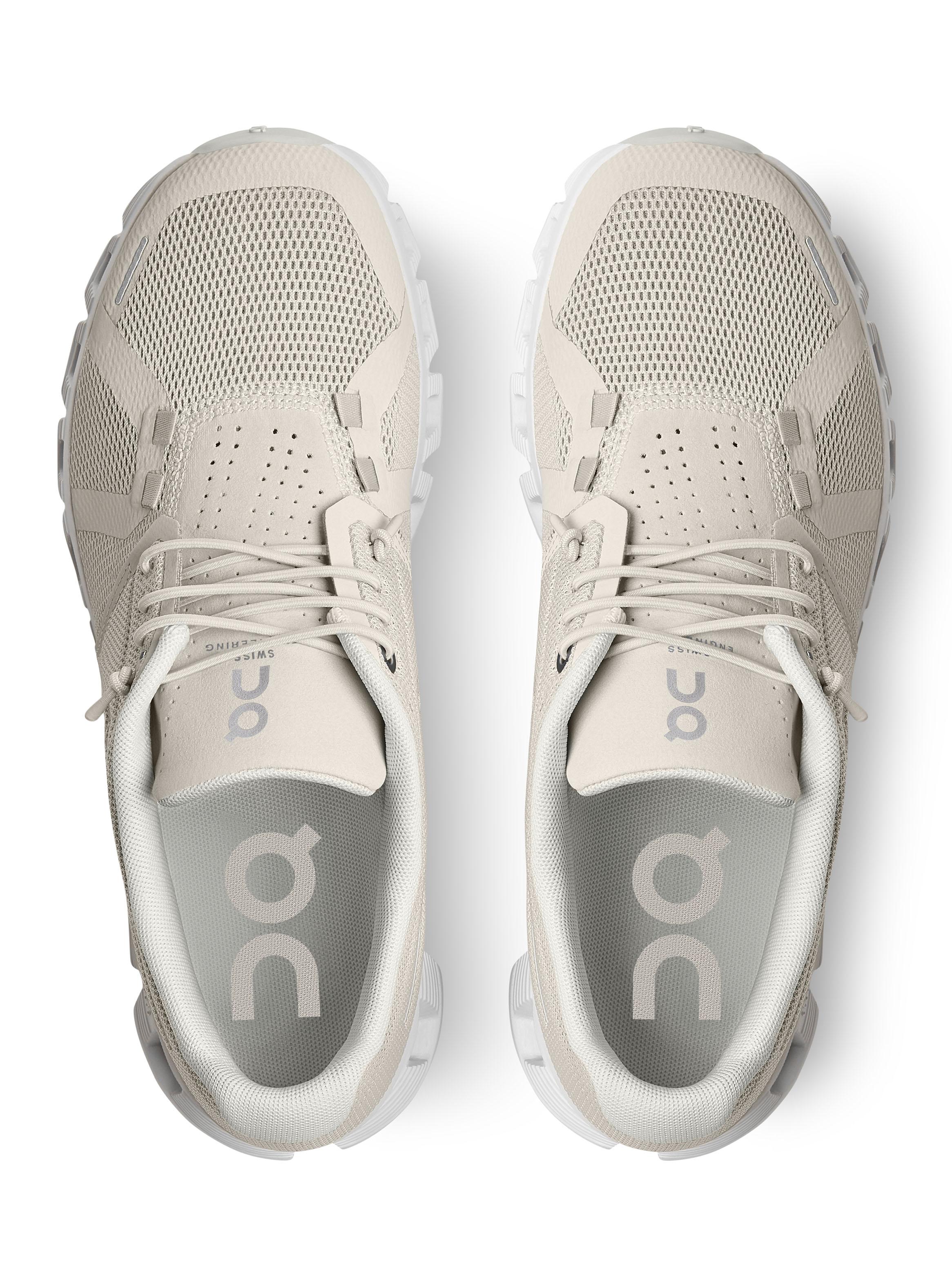 Zapatilla Urbana Cloud 5 White Mujer-2