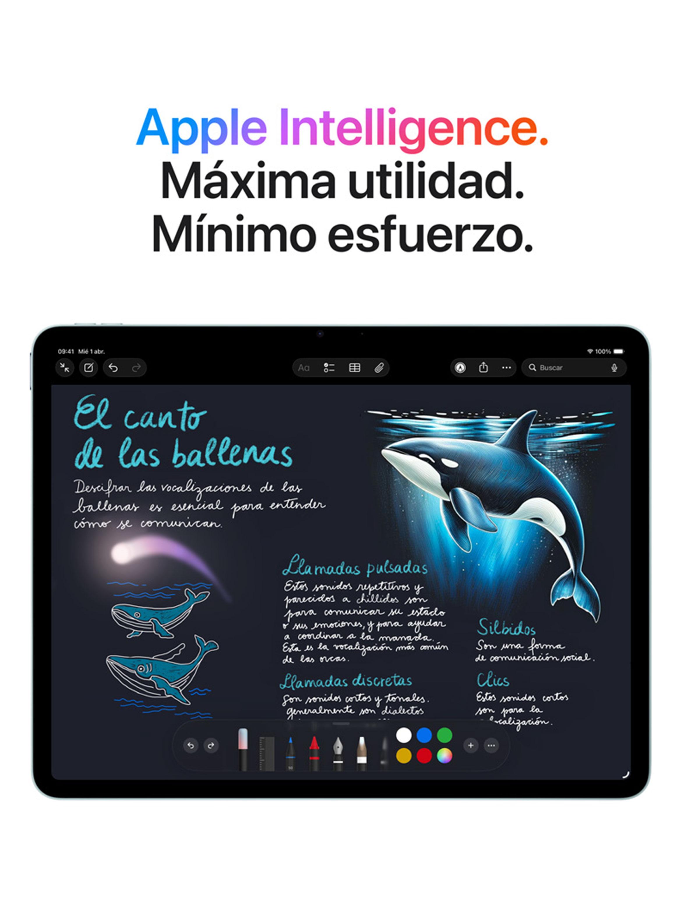 Apple iPad Air Chip M4 128GB 11'' Blanco Estrella-3