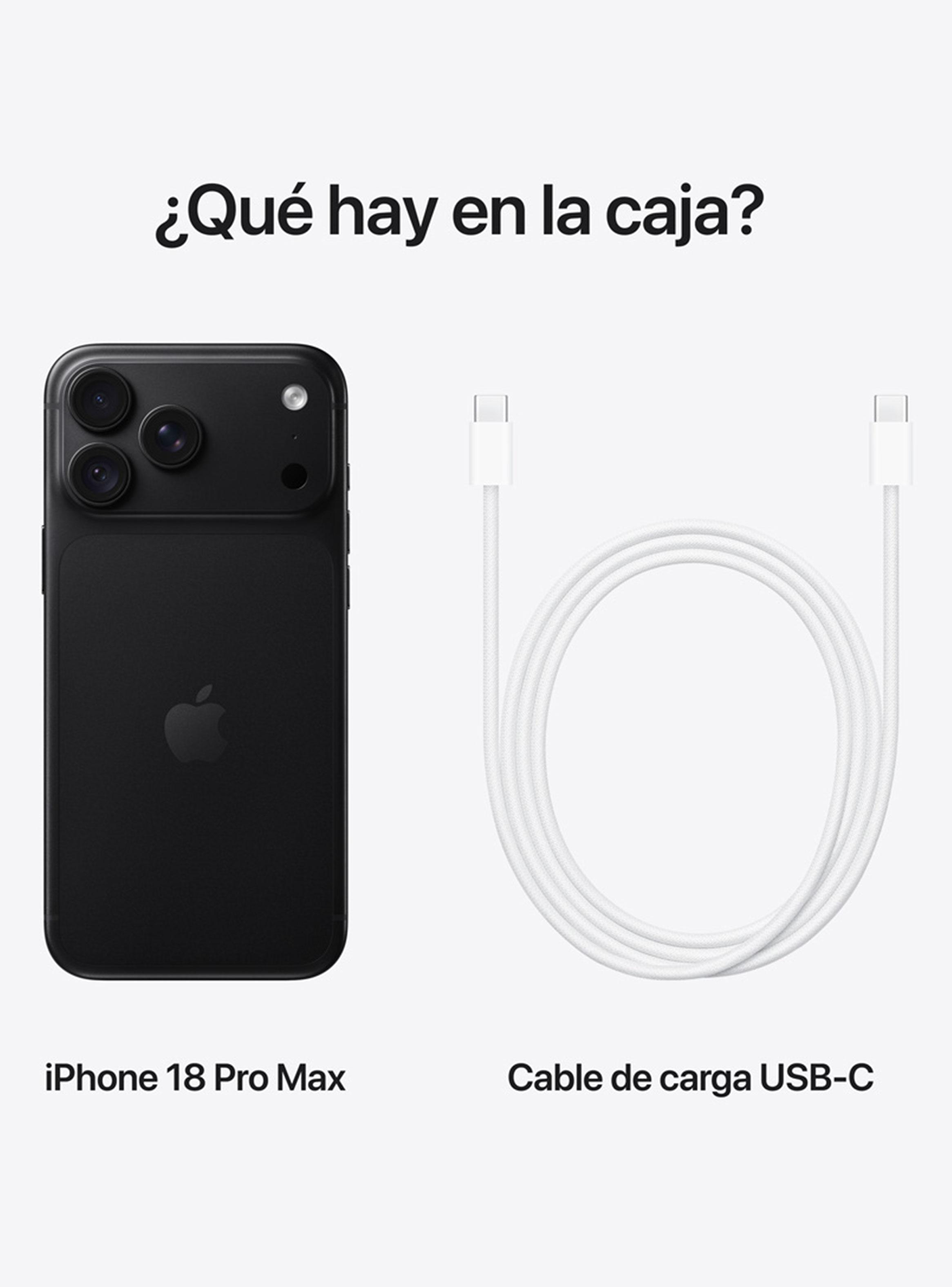 iPhone 18 Pro Max 256GB Negro Liberado-2