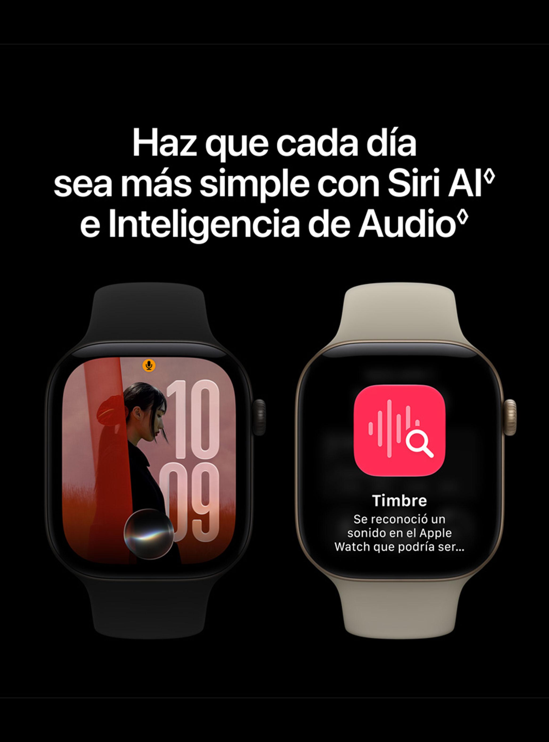 Apple Watch Series 12 GPS 46 mm Gris Espacial Talla S/M-5