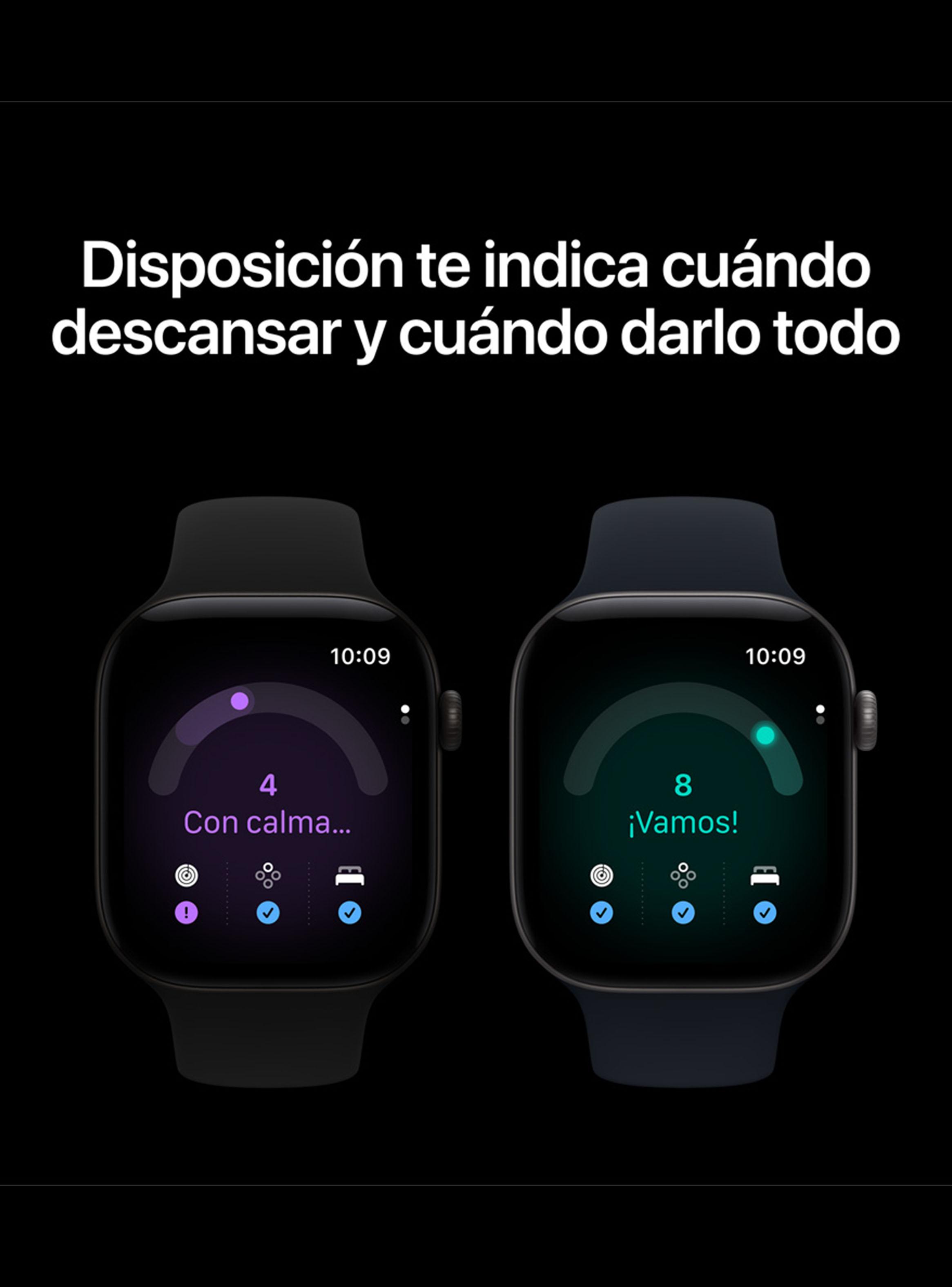 Apple Watch Series 12 GPS 46 mm Gris Espacial Talla S/M-6