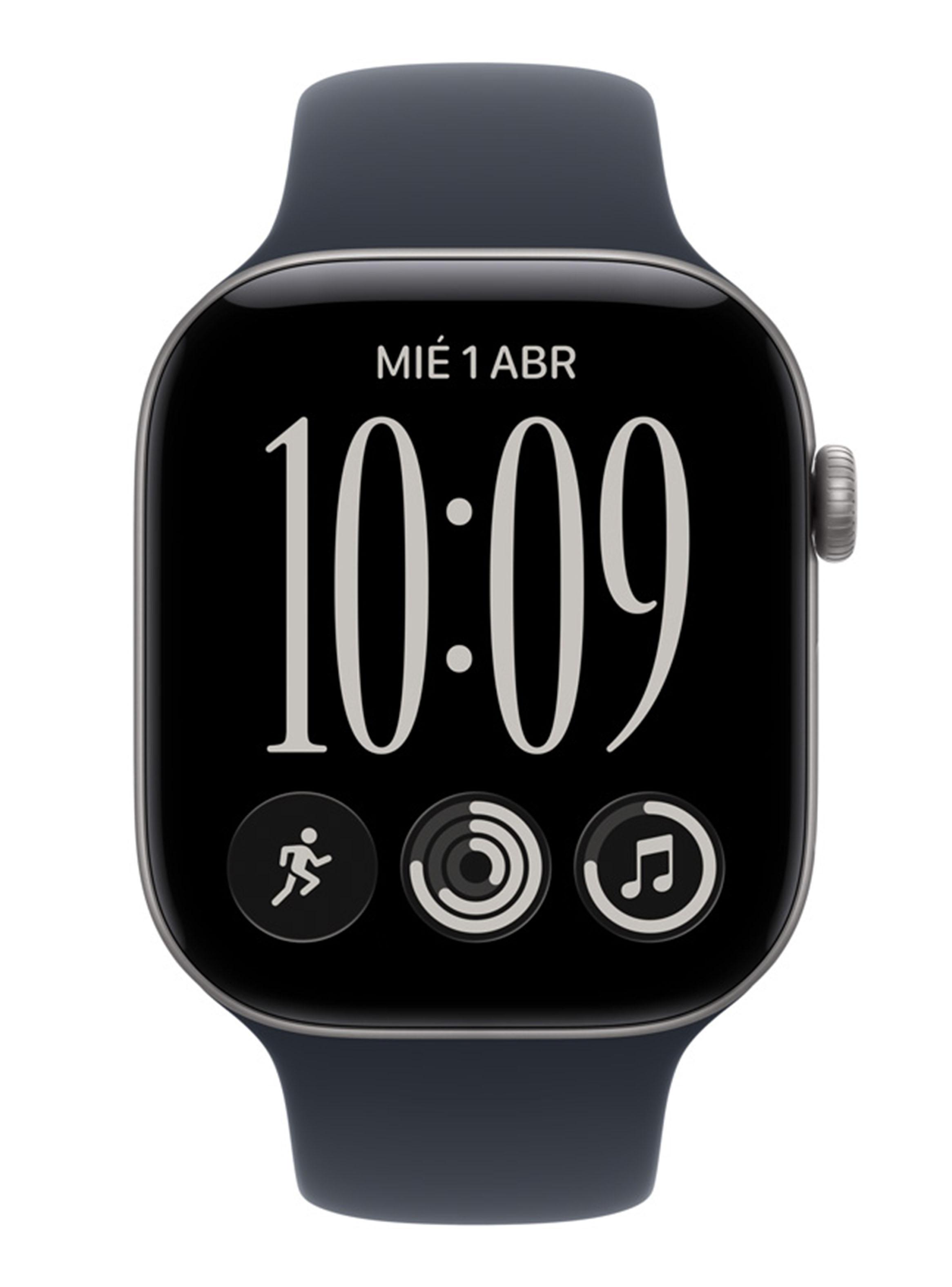 Apple Watch Series 12 GPS 46 mm Gris Espacial Talla S/M-1