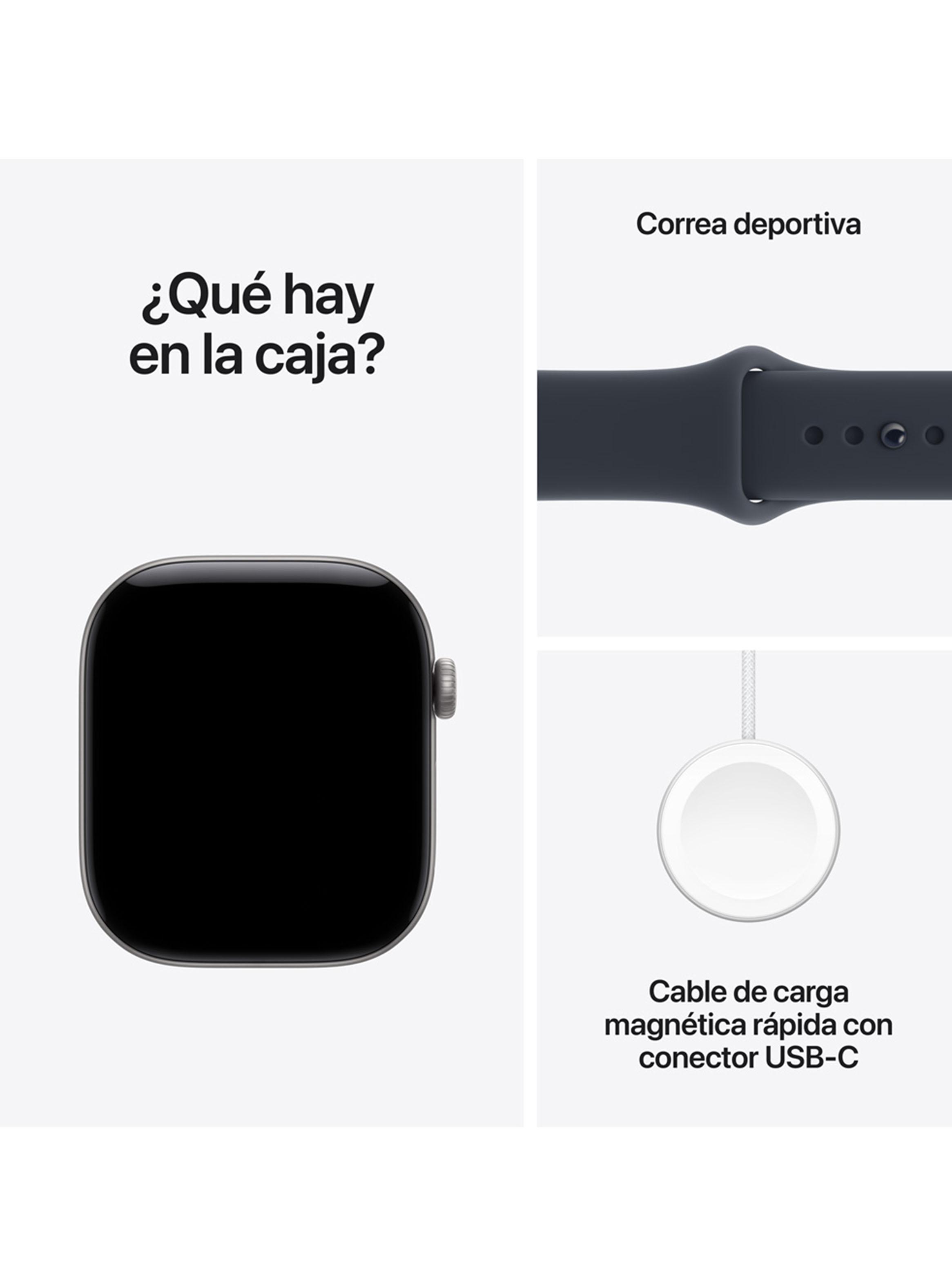 Apple Watch Series 12 GPS 46mm Azul Marino Talla M/L-2