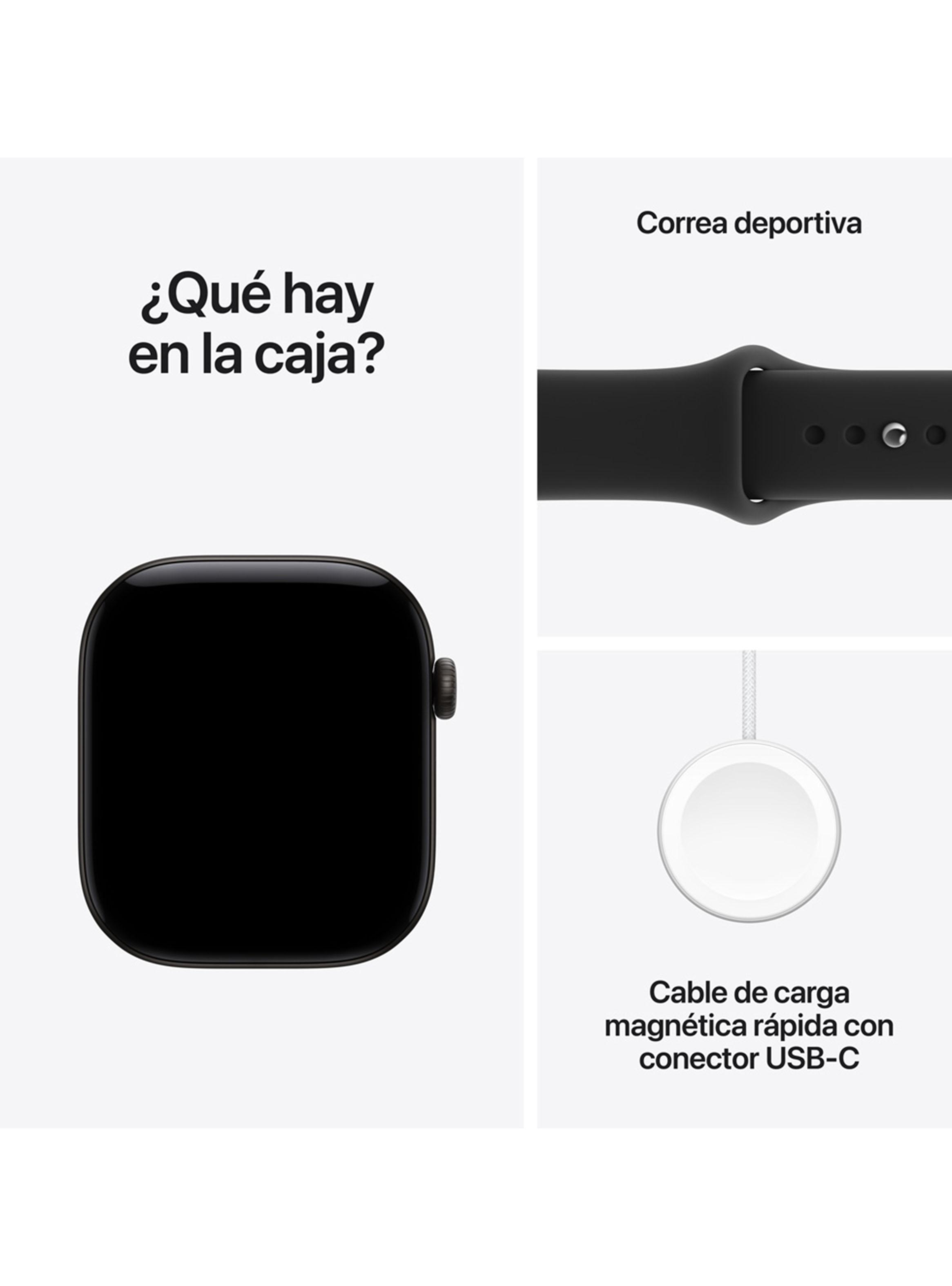 Apple Watch Series 12 GPS 46mm Negro Talla S/M-2