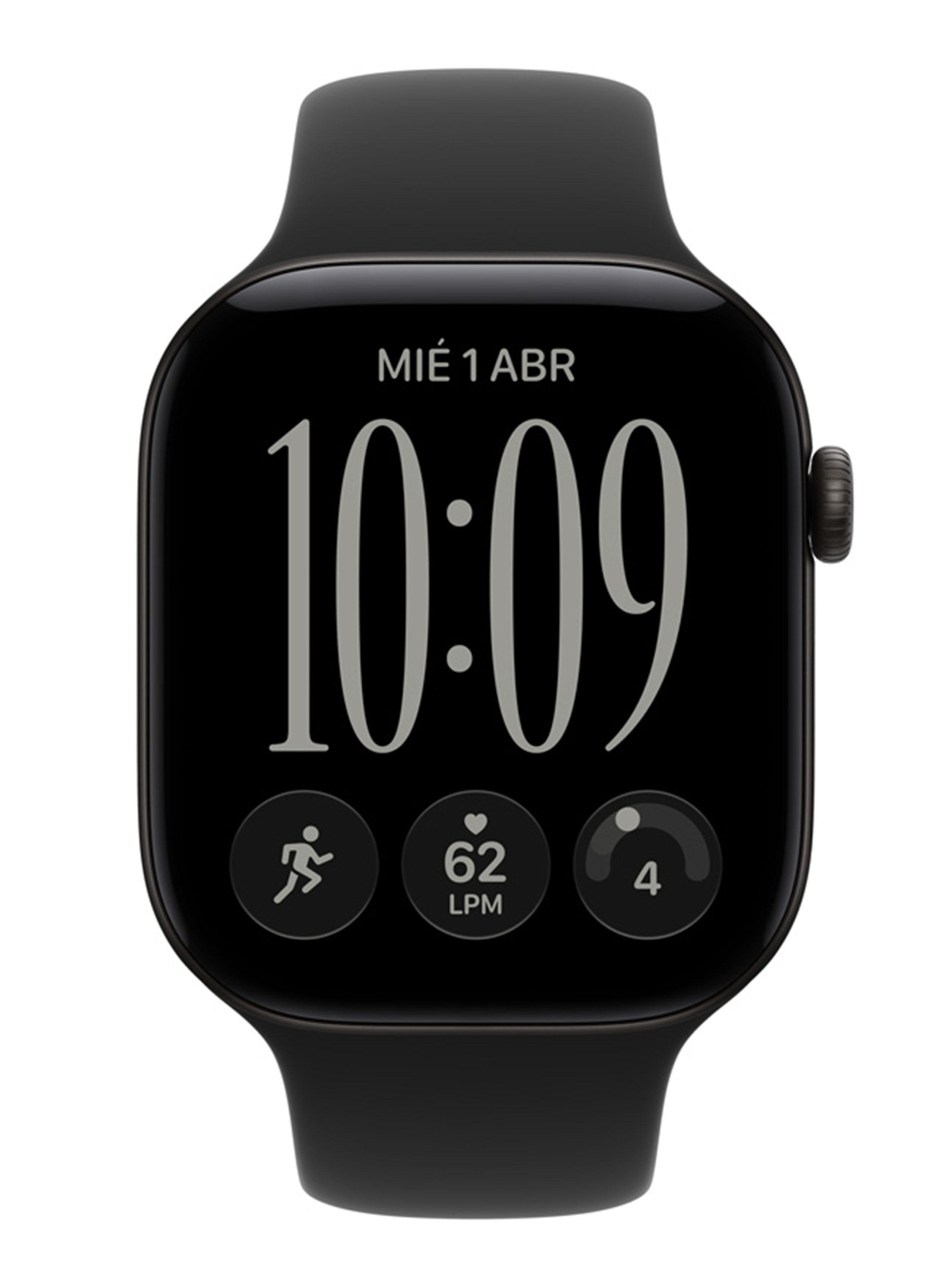 Apple Watch Series 12 GPS 46mm Negro Talla S/M-1