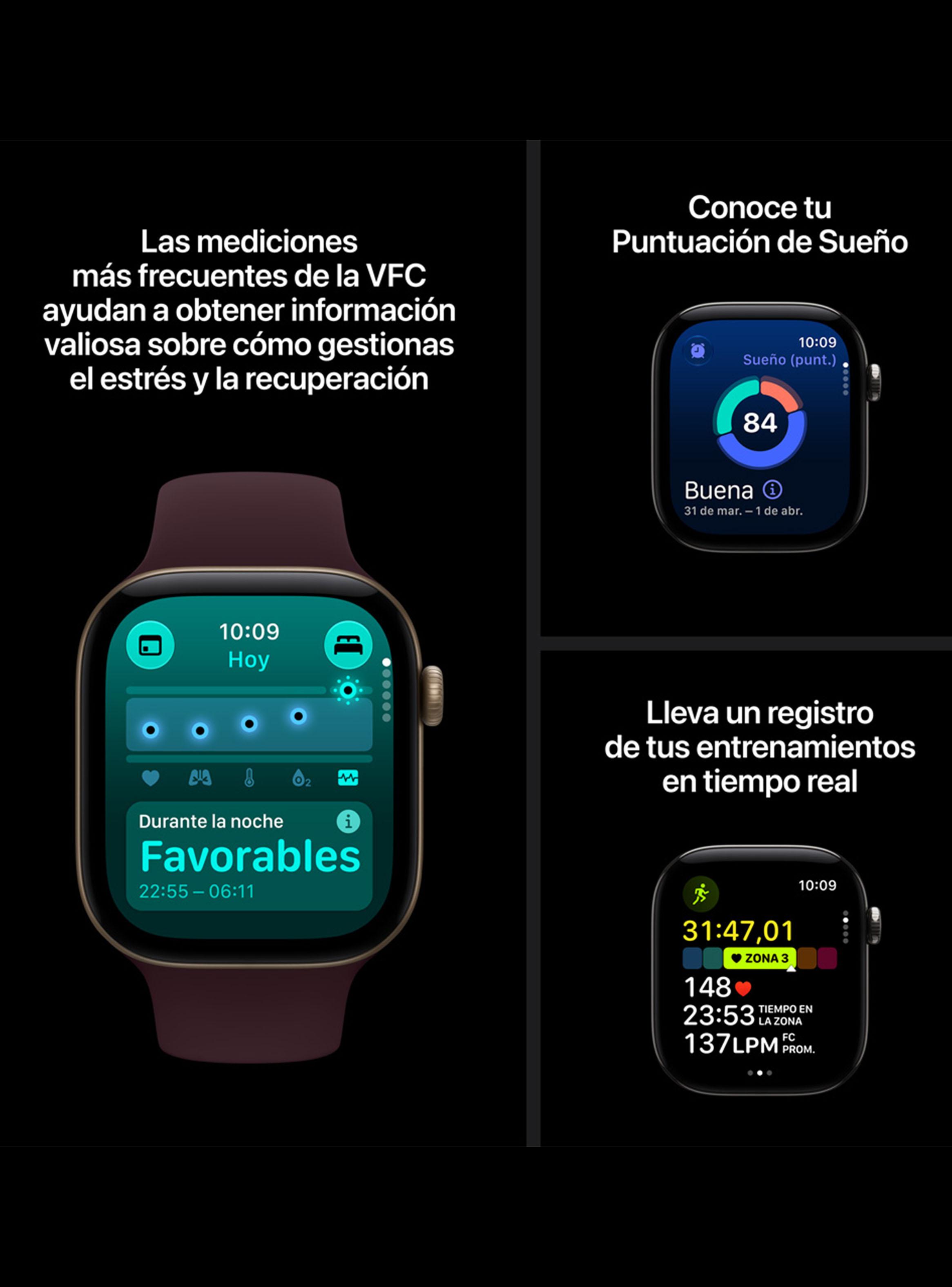 Apple Watch Series 12 GPS 46mm Negro Talla S/M-5