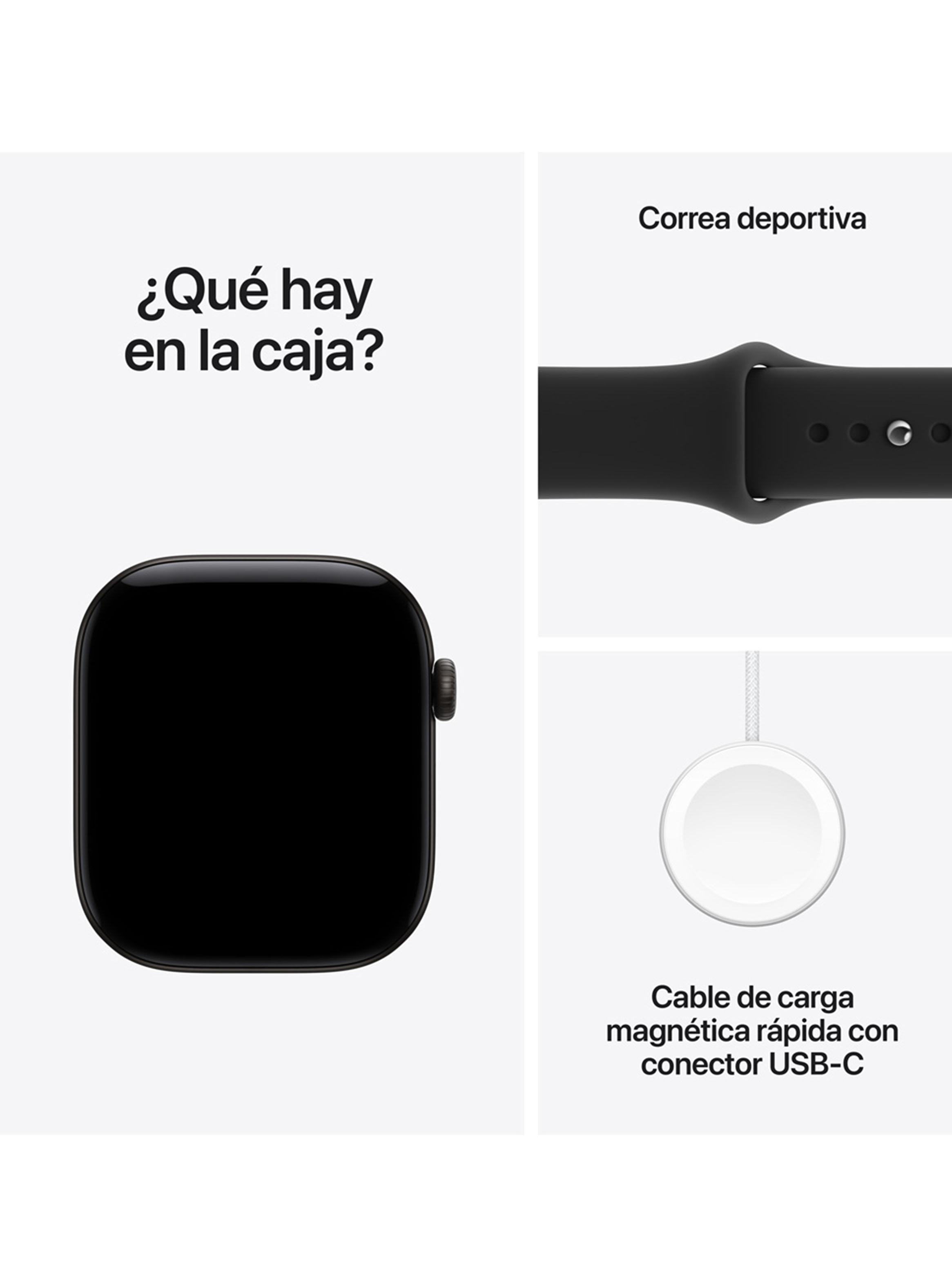 Apple Watch Series 12 GPS 46mm Negro Talla M/L-2