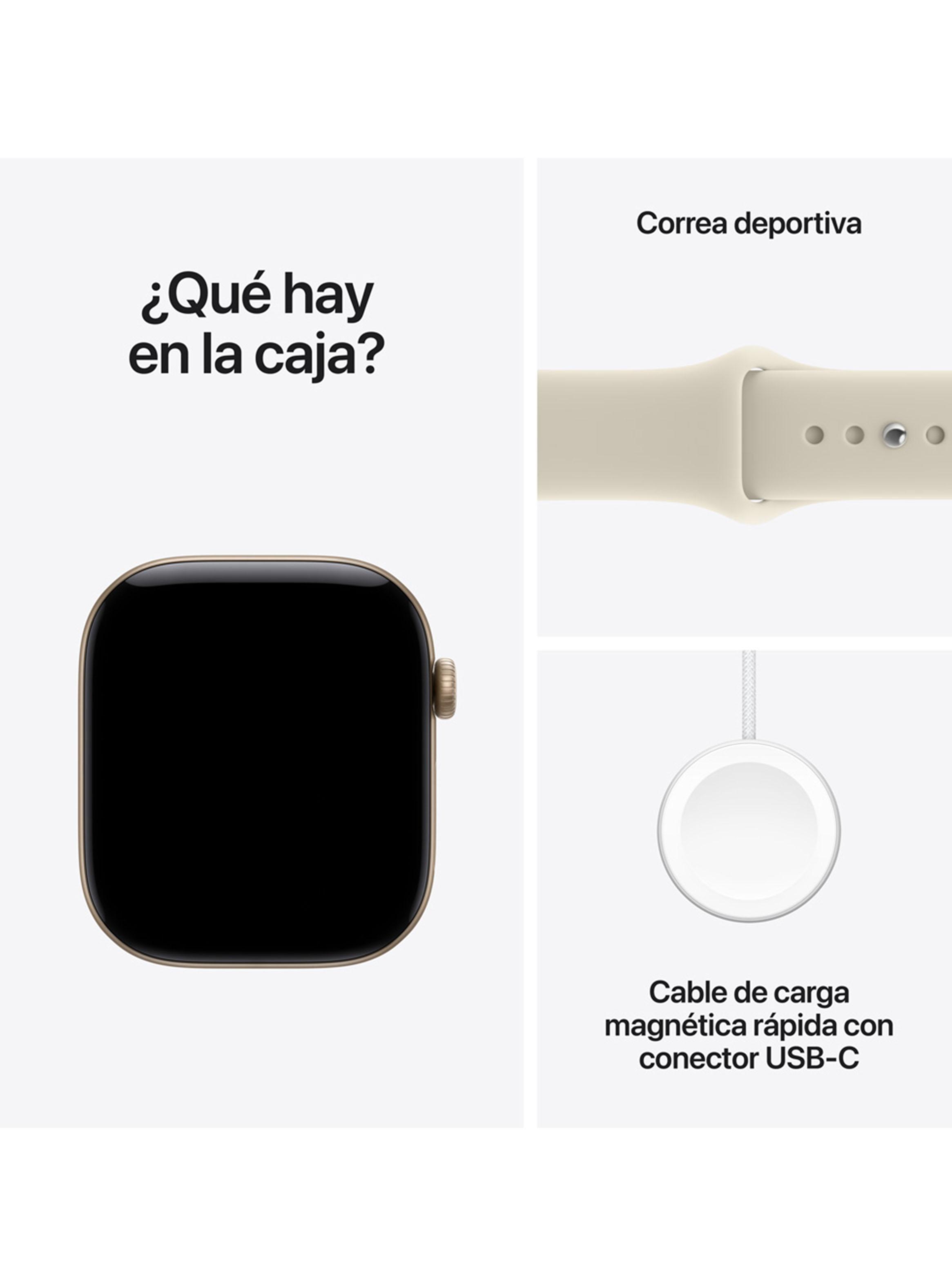 Apple Watch Series 12 GPS 42mm Gold Talla S/M-2