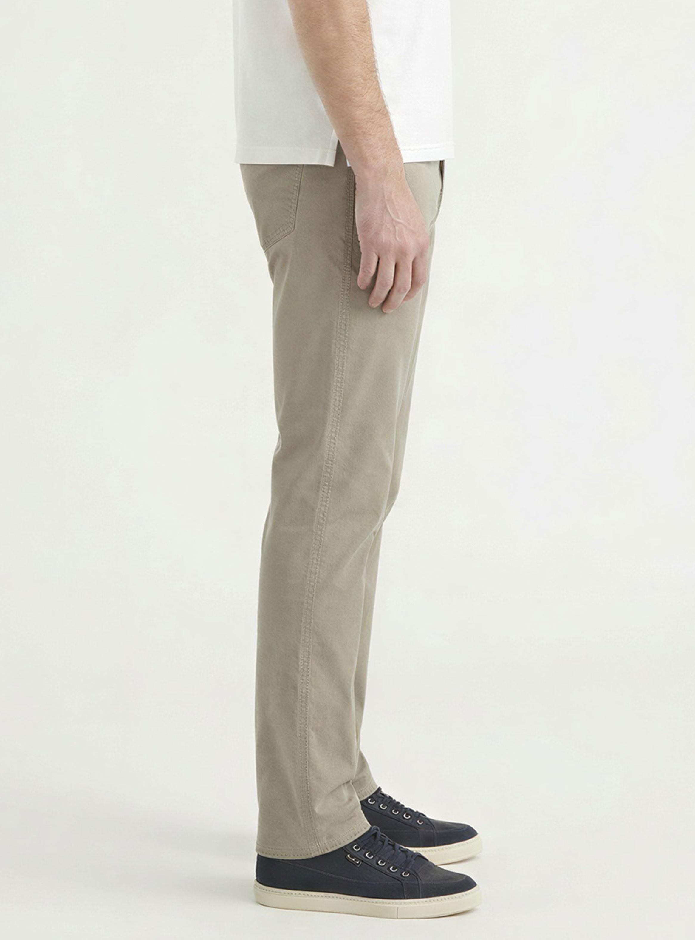 Pantalón Slim Fit Recto Tiro Medio-2