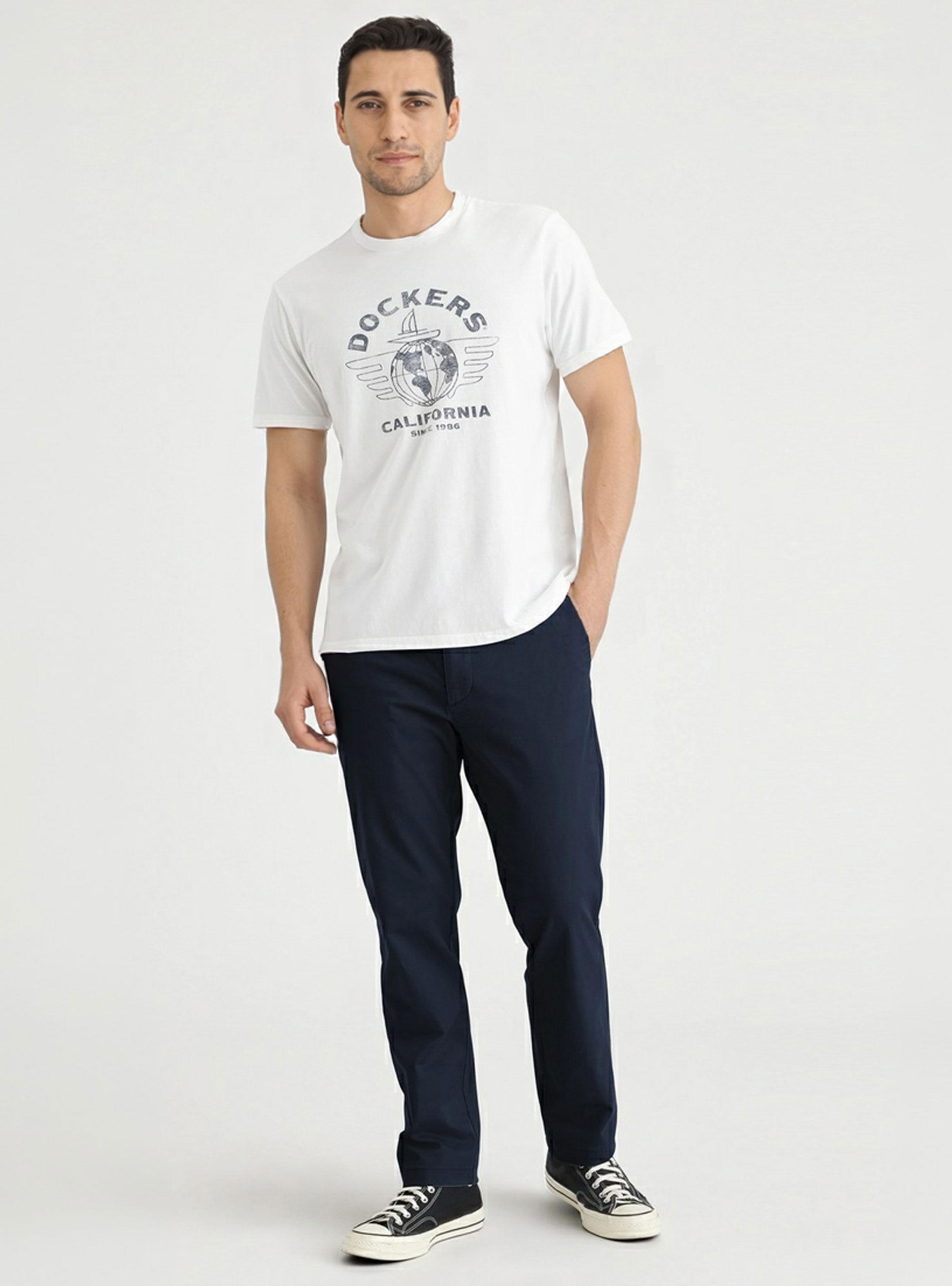 Pantalón Essential Tiro Medio Slim Fit-3