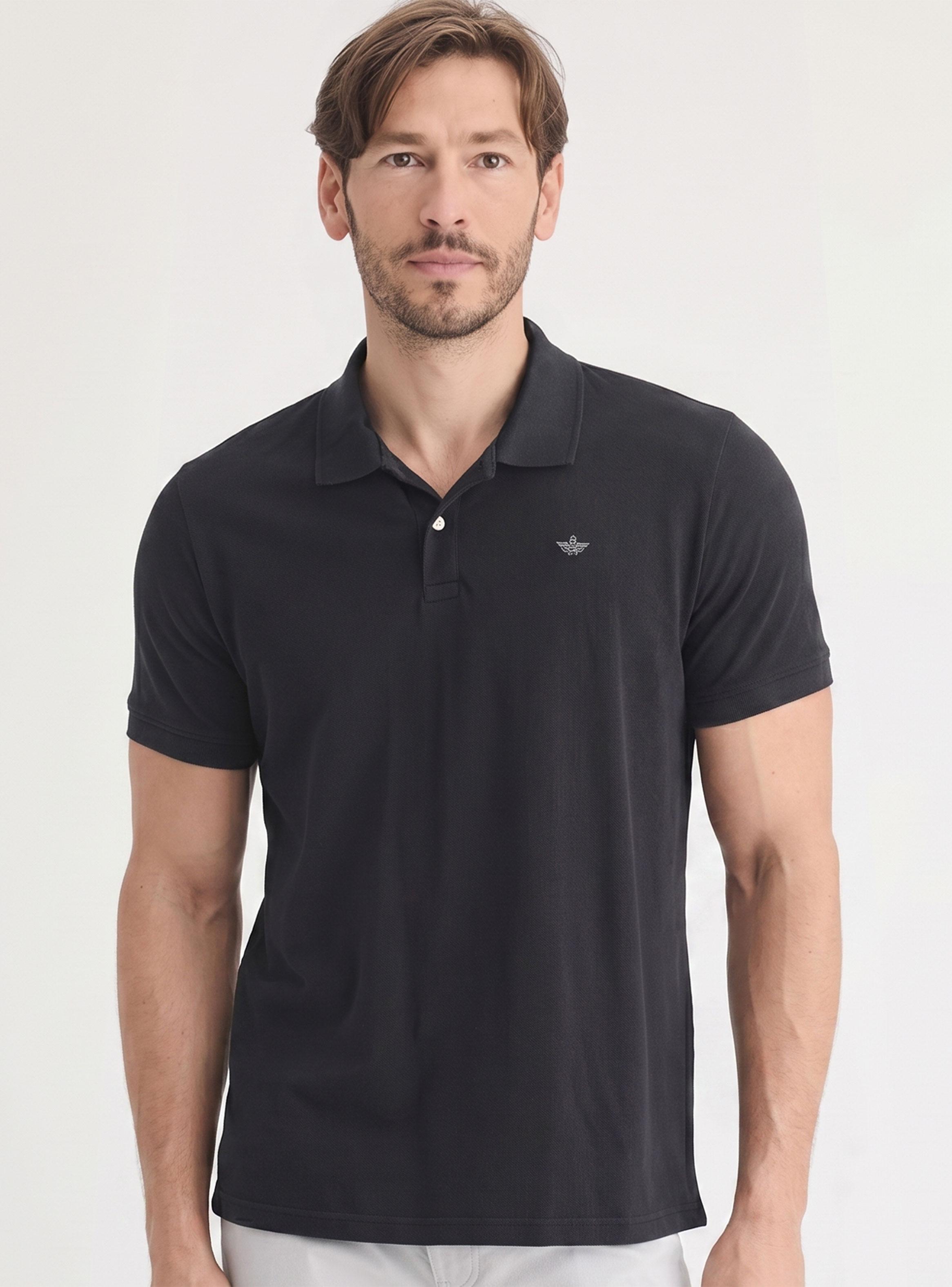 Polera Manga Corta Cuello Polo Pique-0
