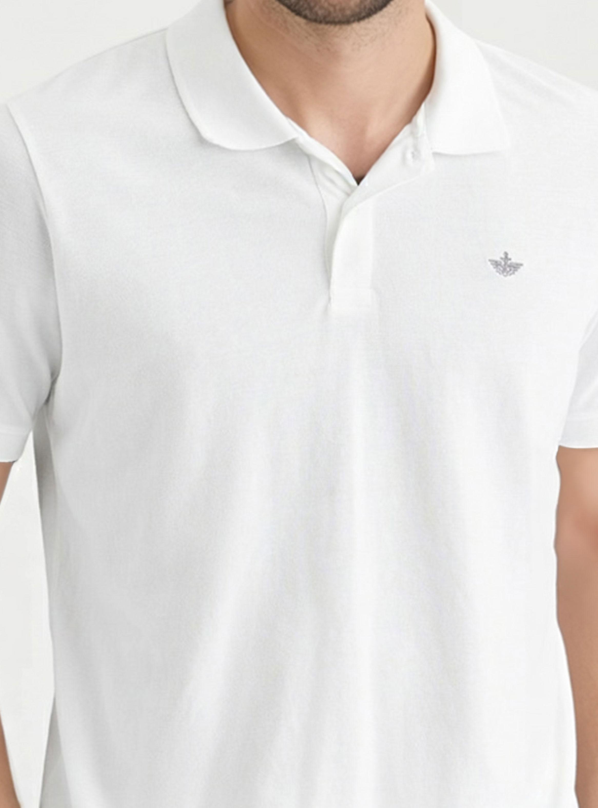 Polera Manga Corta Cuello Polo Pique Botones-3