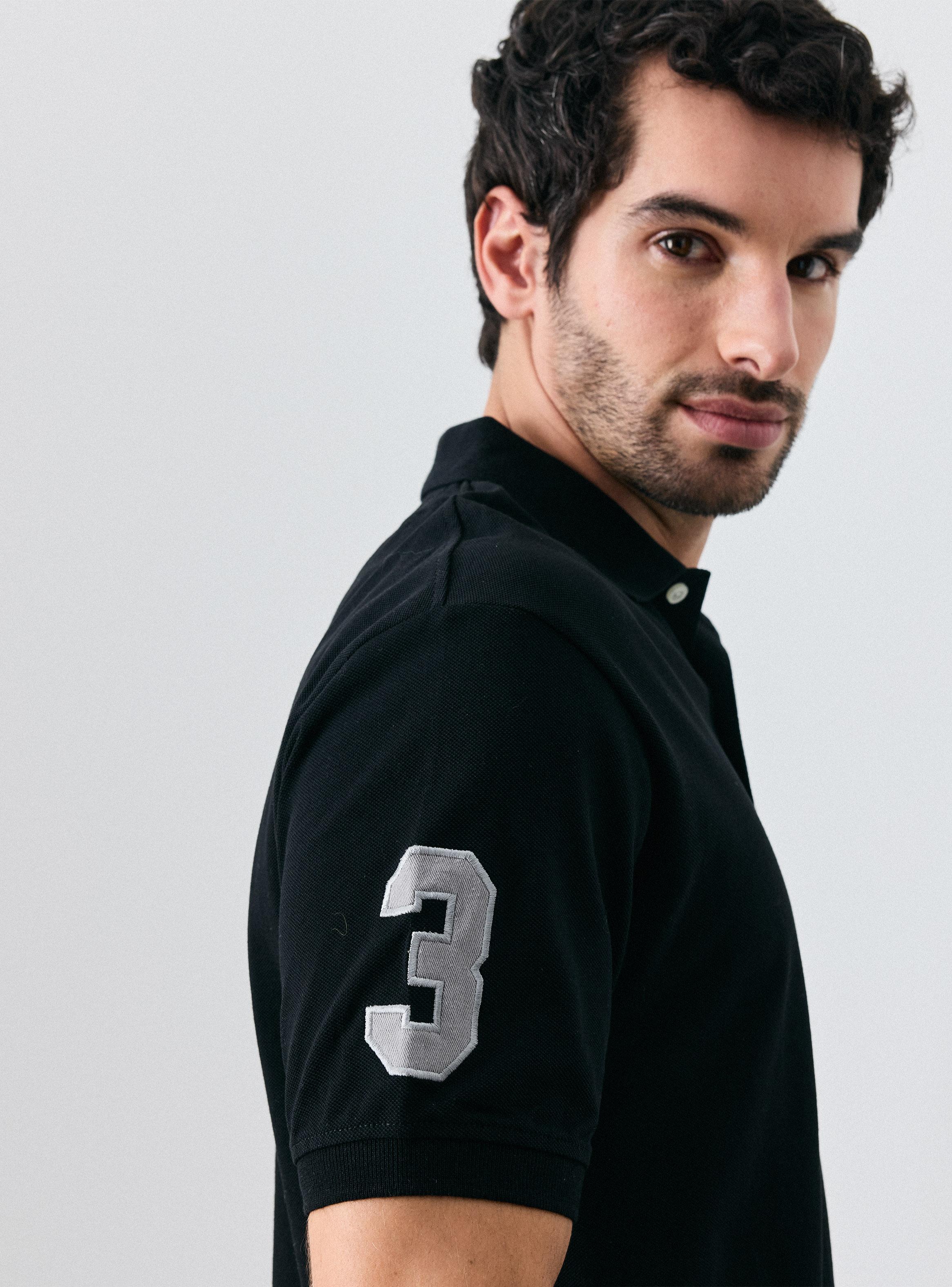 Polera Piqué Manga Corta Big Logo-3