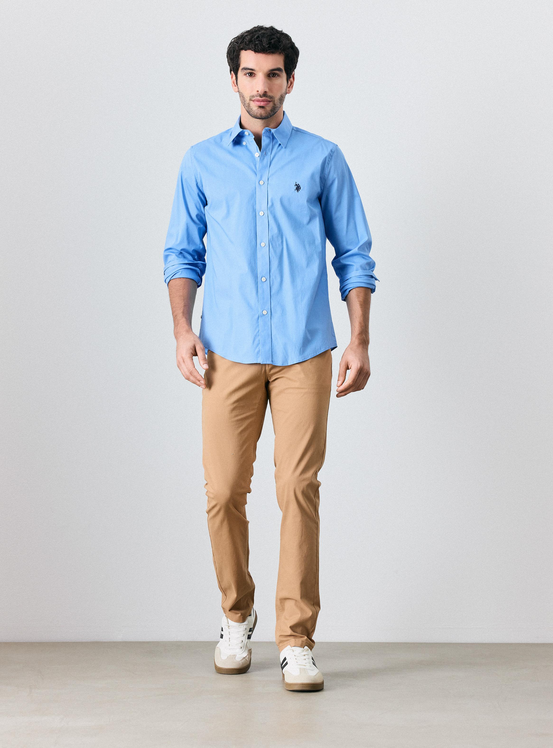 Camisa Pop Lin Colores Lisos-4