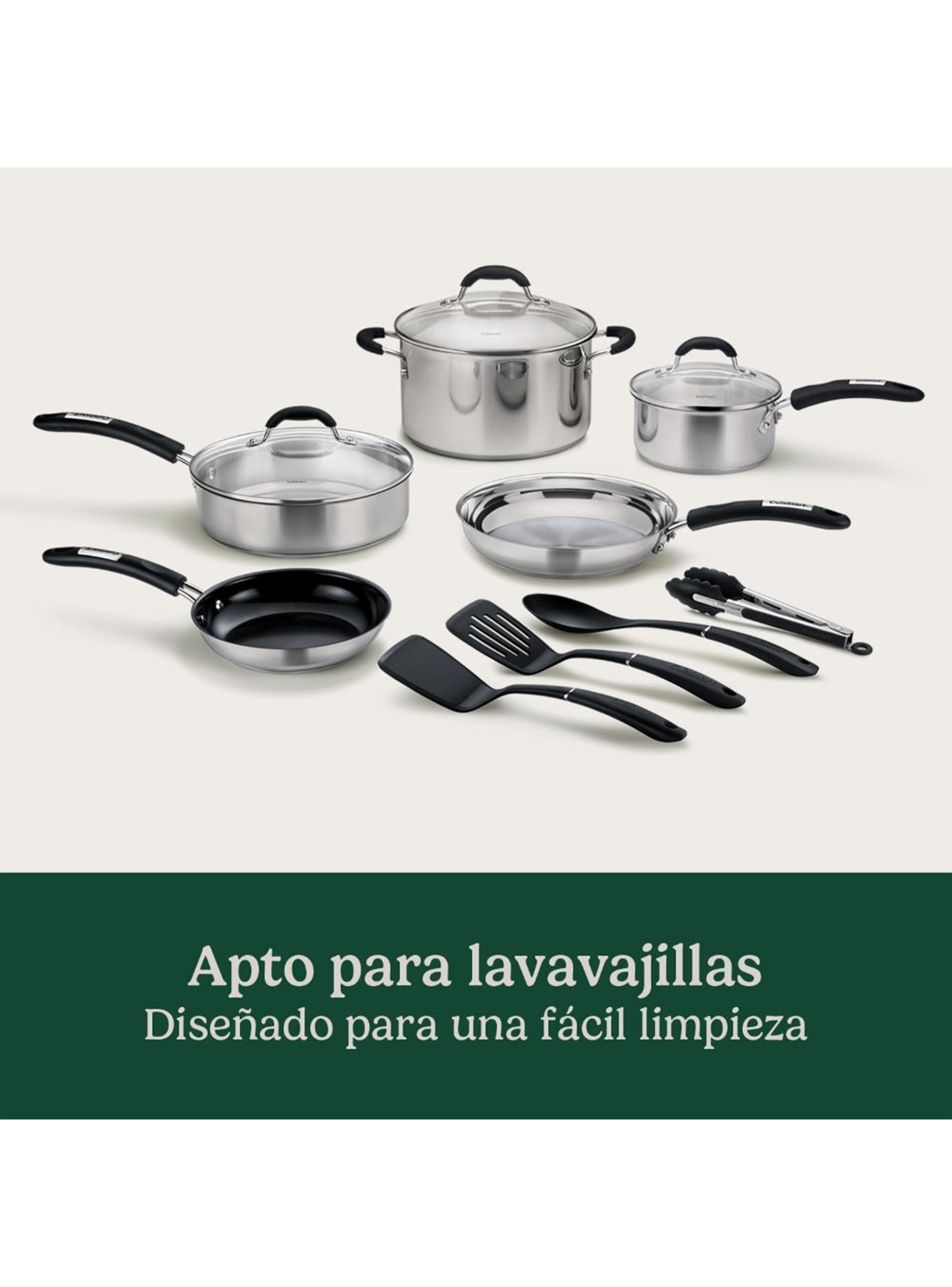 Batería de Cocina Acero Inoxidable 12 Pzas P85-12-1