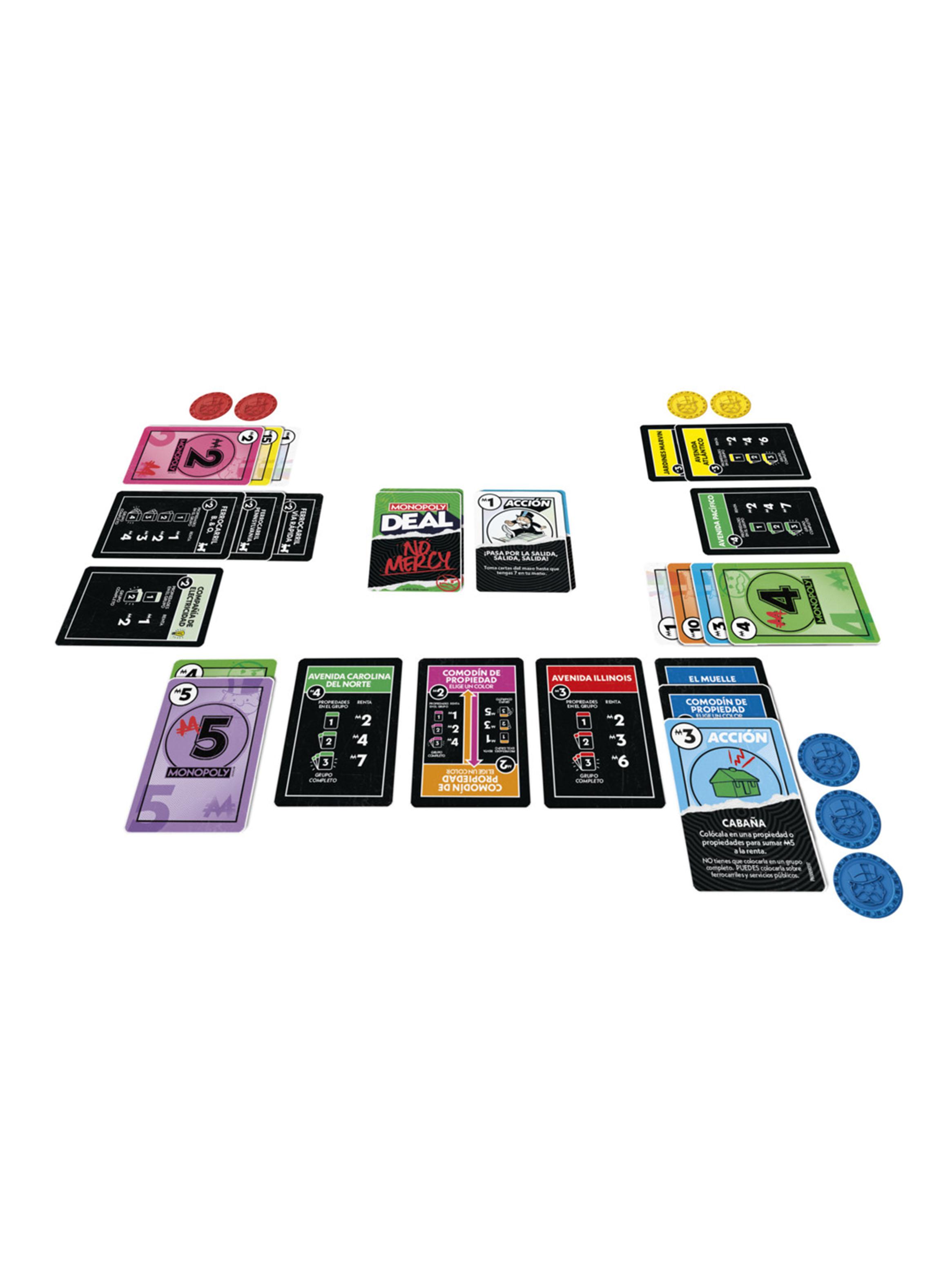 Juego de Cartas Monopoly Deal No Mercy-2