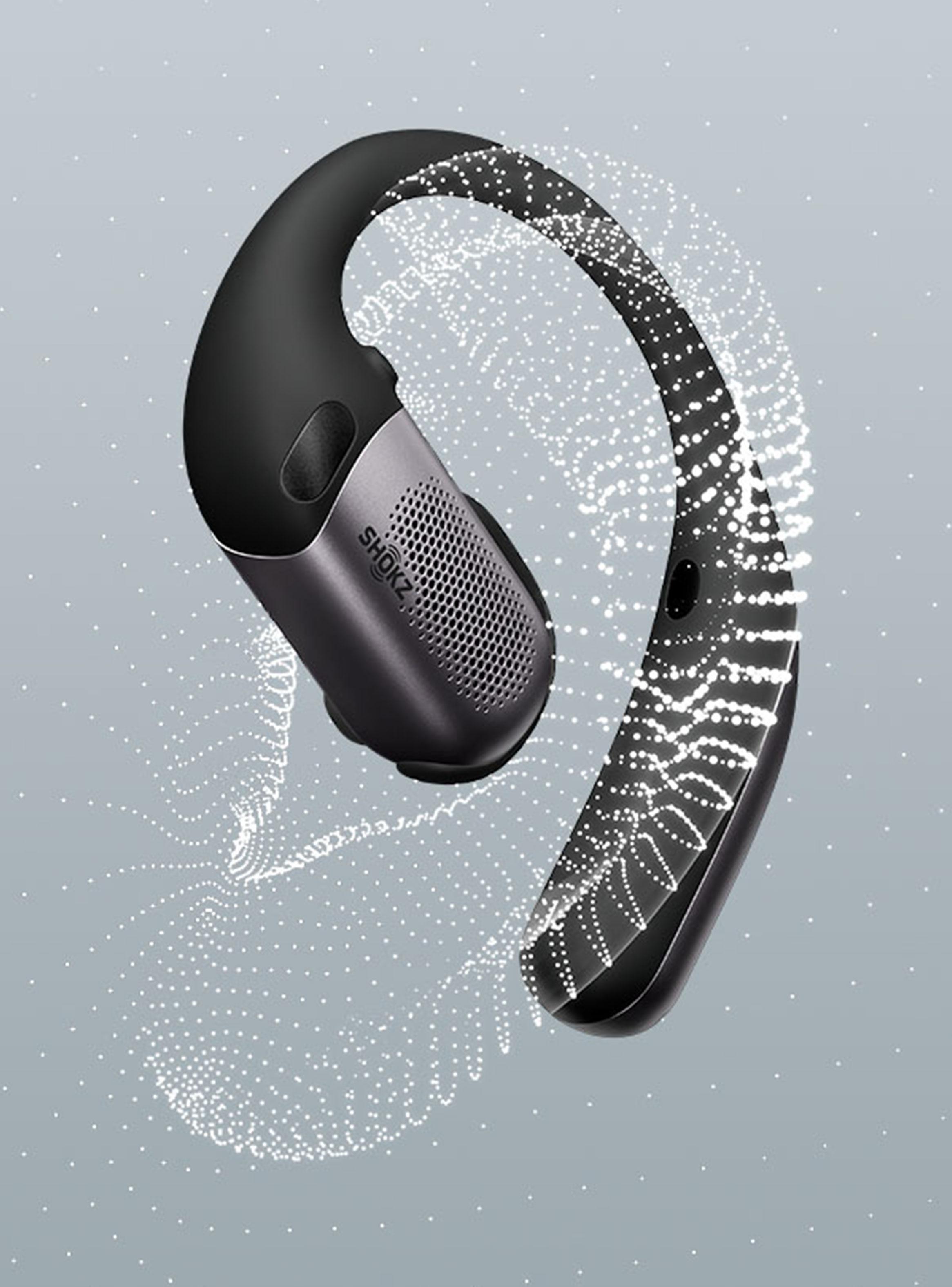 Audífonos Bluetooth Openfit Pro Negro-3