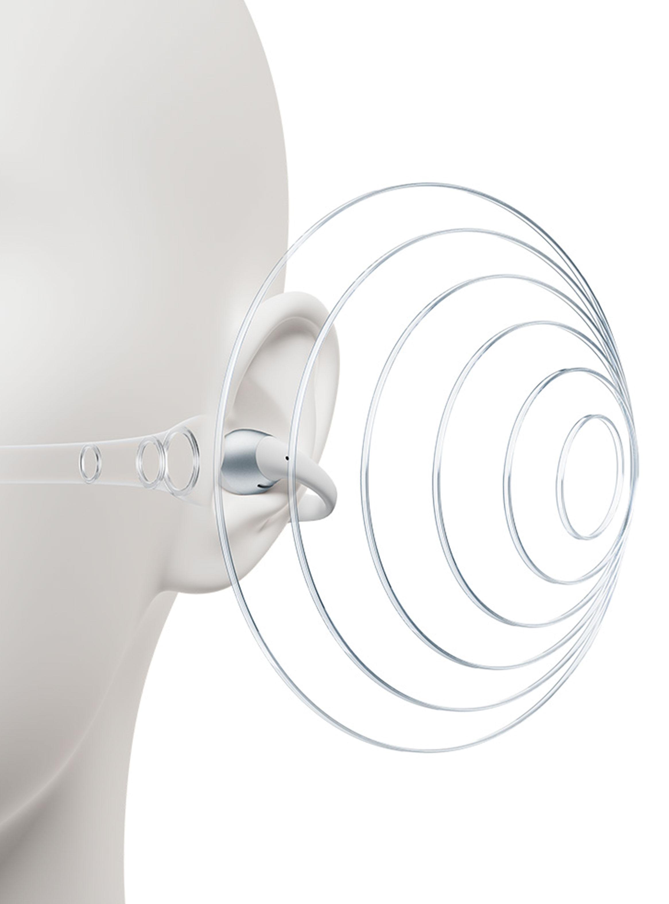 Audífonos Bluetooth Opendots 2 Blanco-3