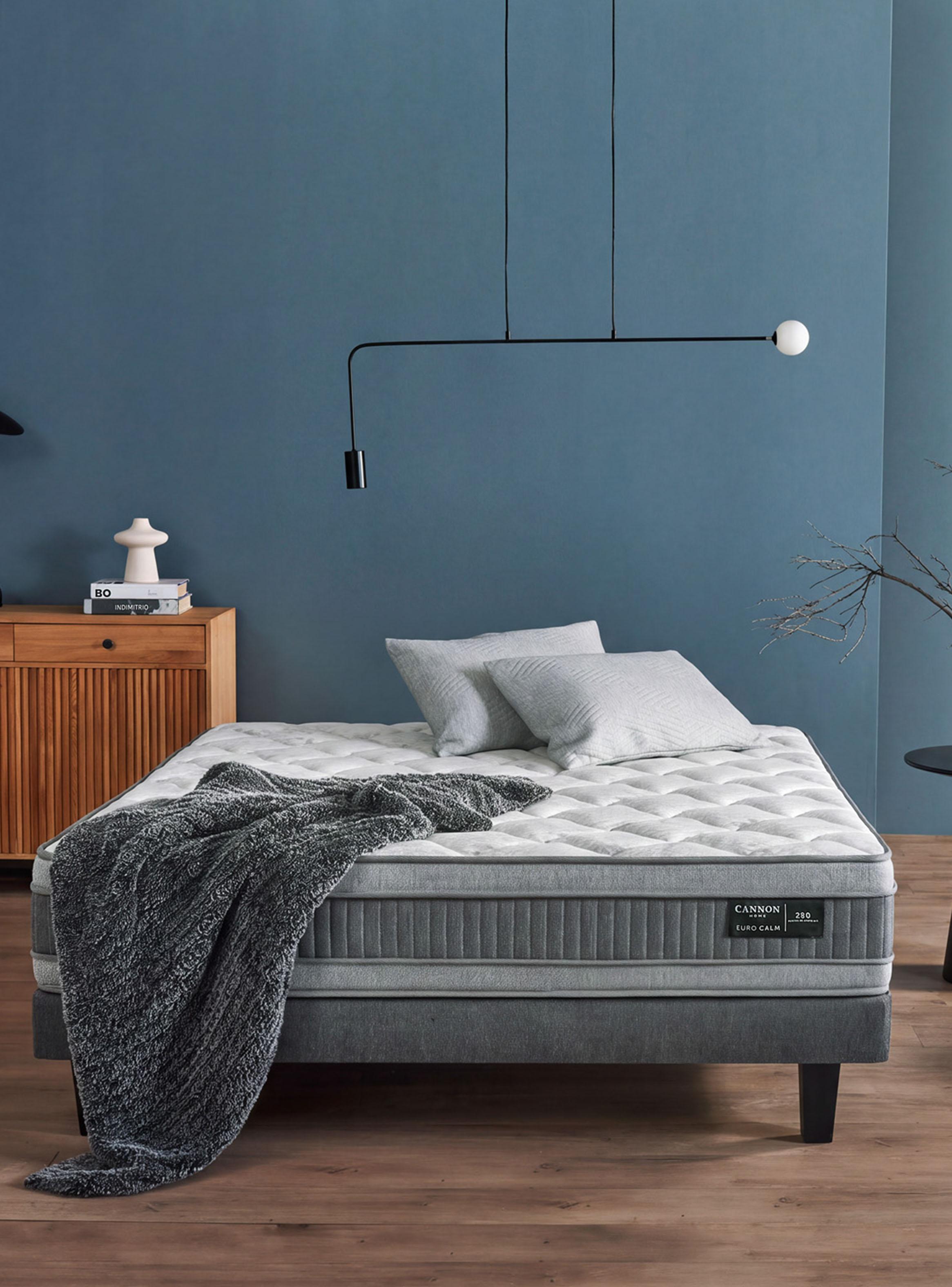 Cama Europea Calm Dual King-5