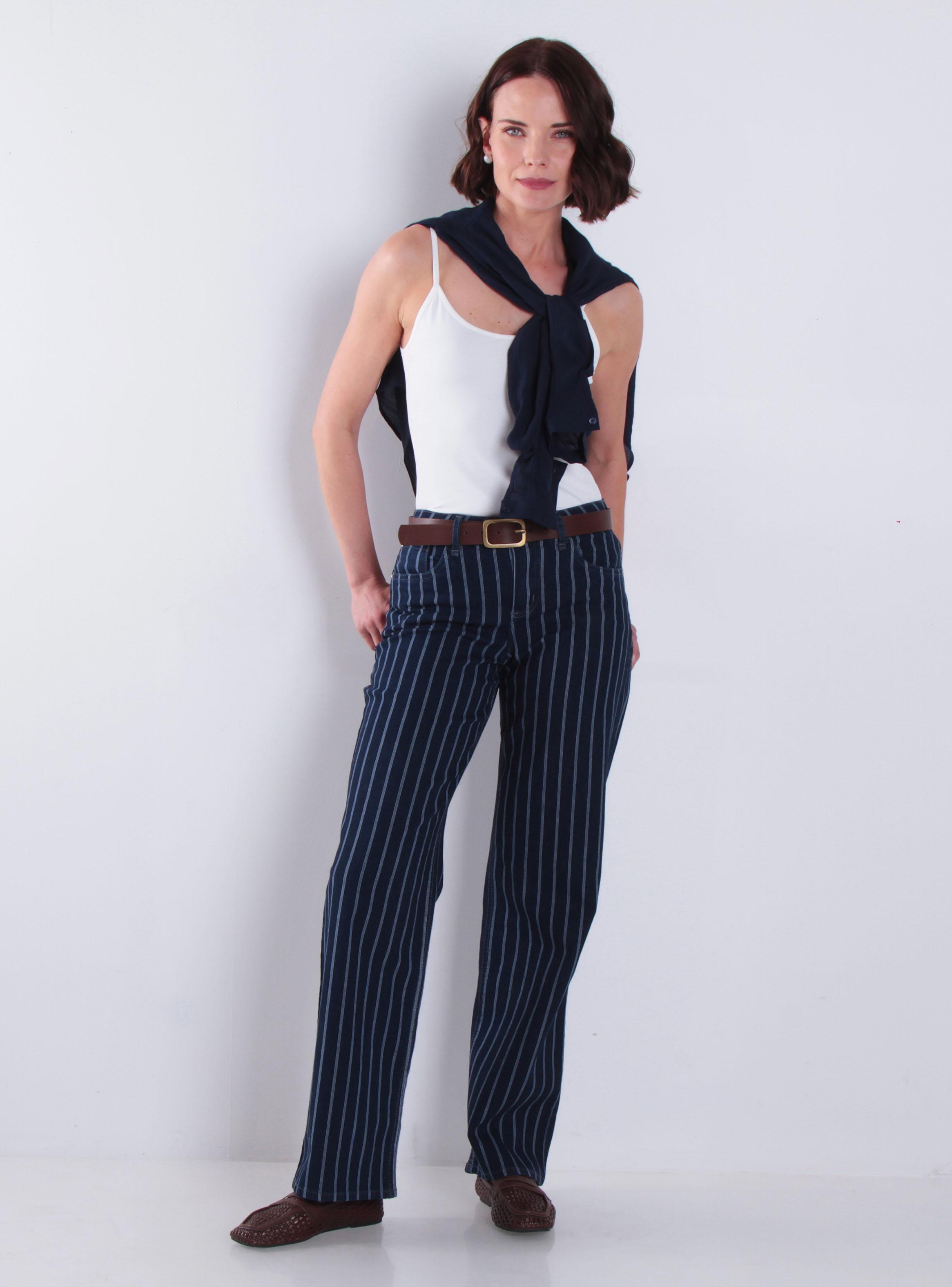 Jeans Listado Wide Leg Julietta-3