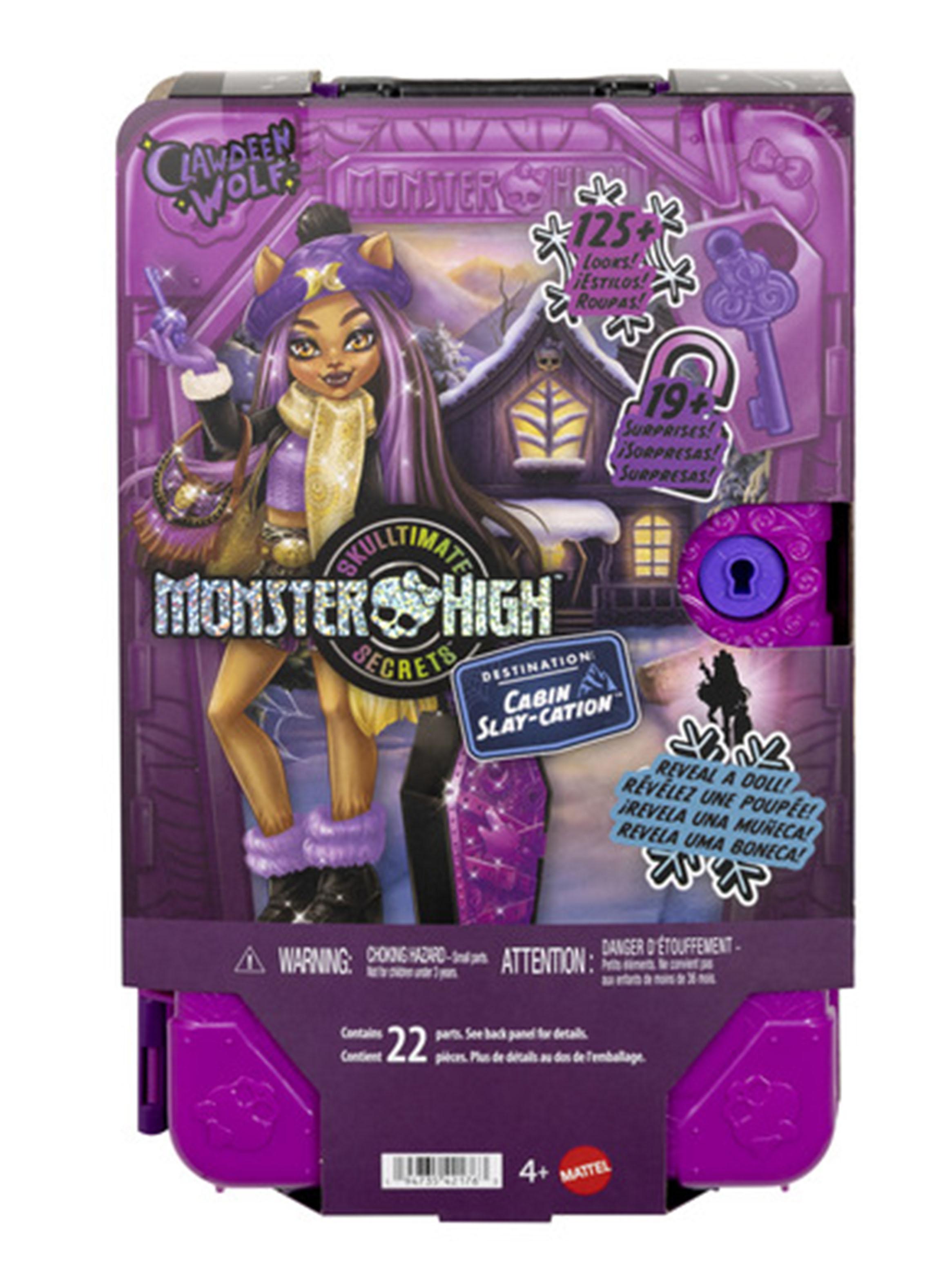 Muñeca Clawdeen Skulltimate Secrets Cabin Slay Cation-5