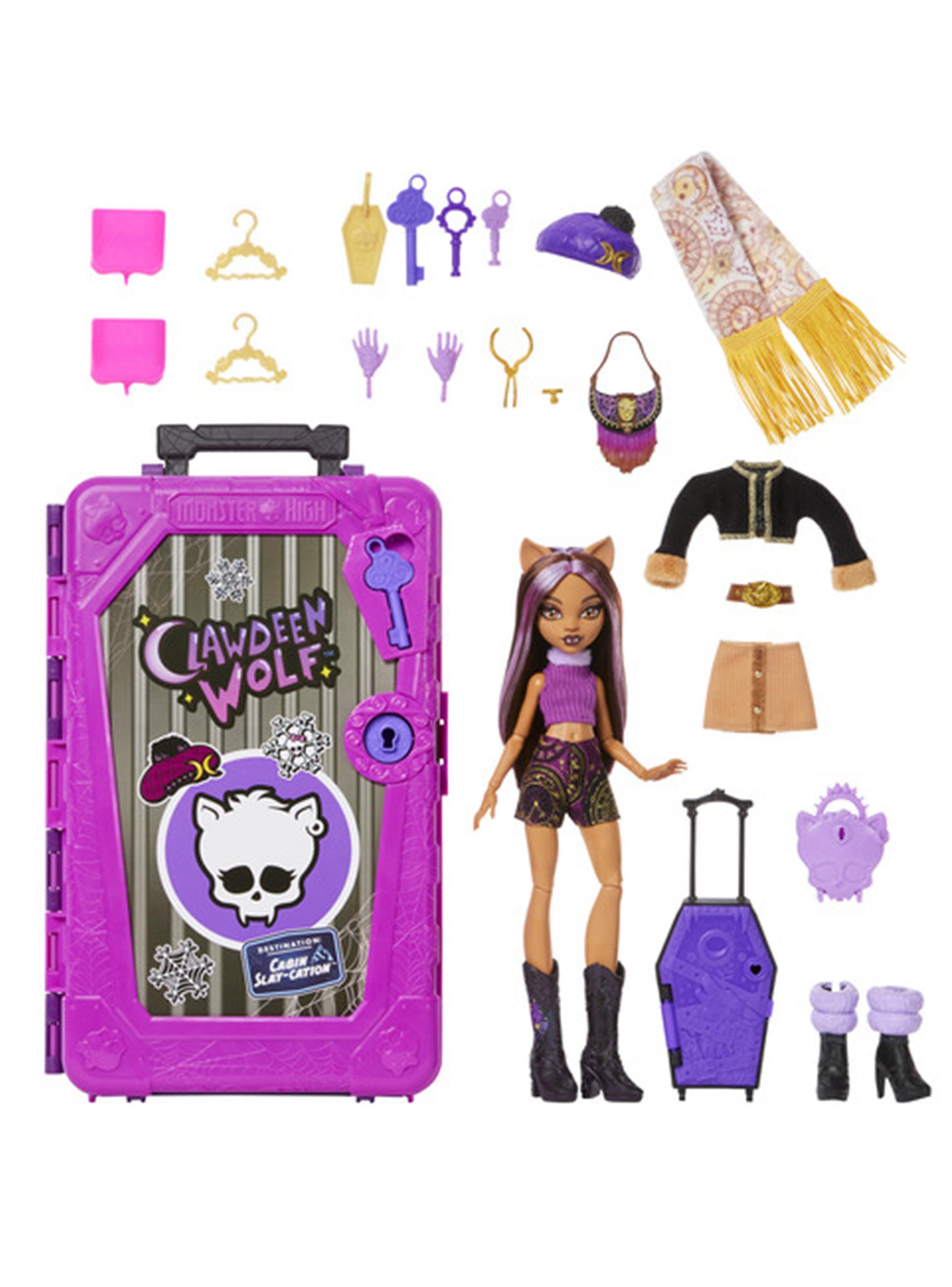 Muñeca Clawdeen Skulltimate Secrets Cabin Slay Cation-3