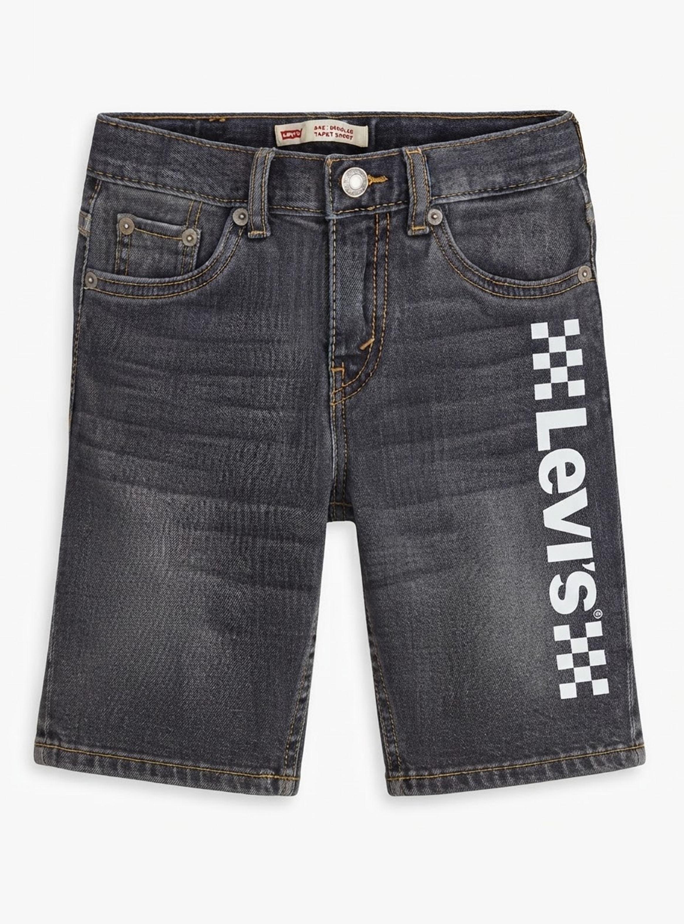 Short Tiro Medio Logo Vertical Niño-0