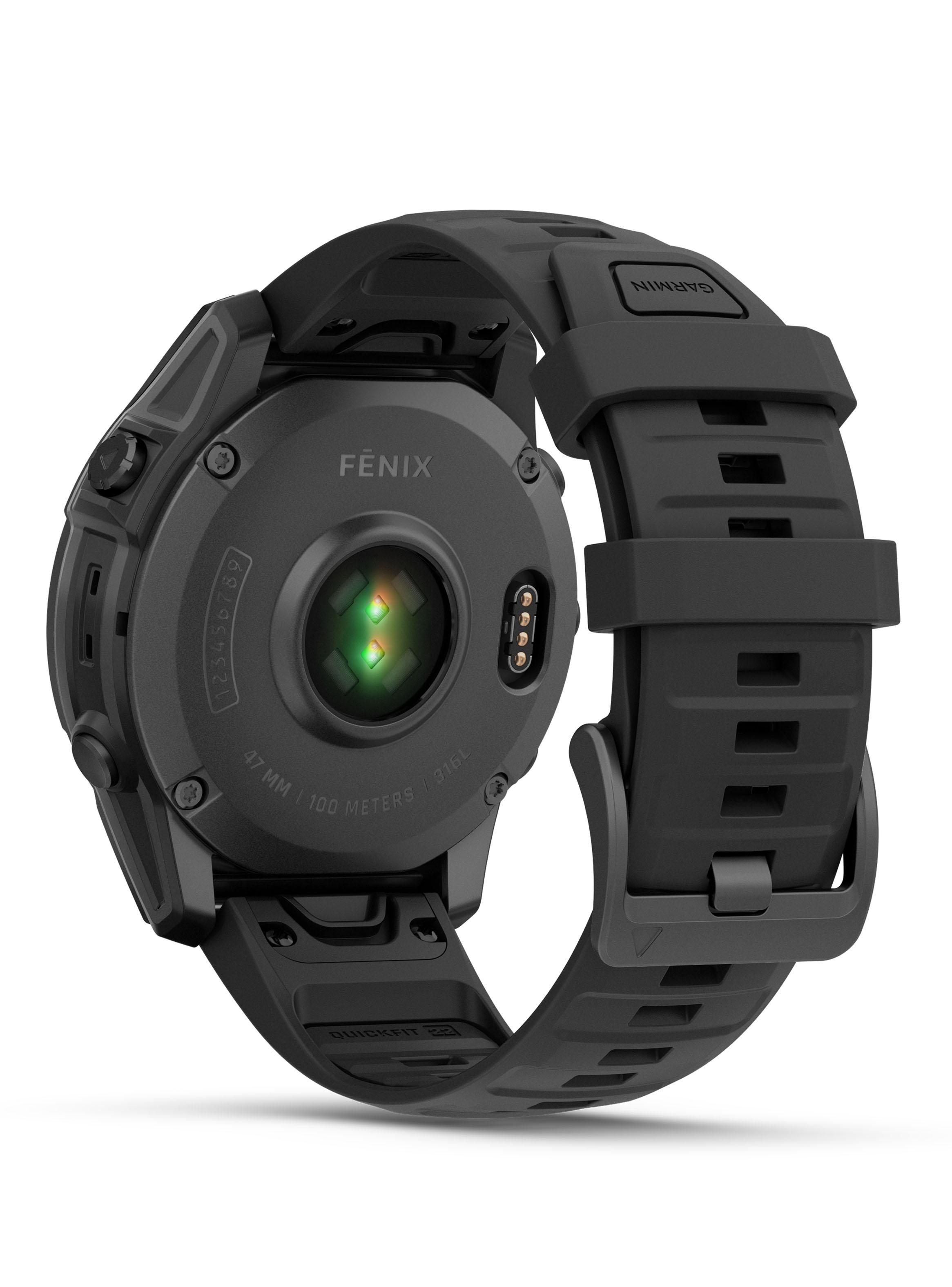 Smartwatch Fenix E 47 mm Slate Gray Black-5
