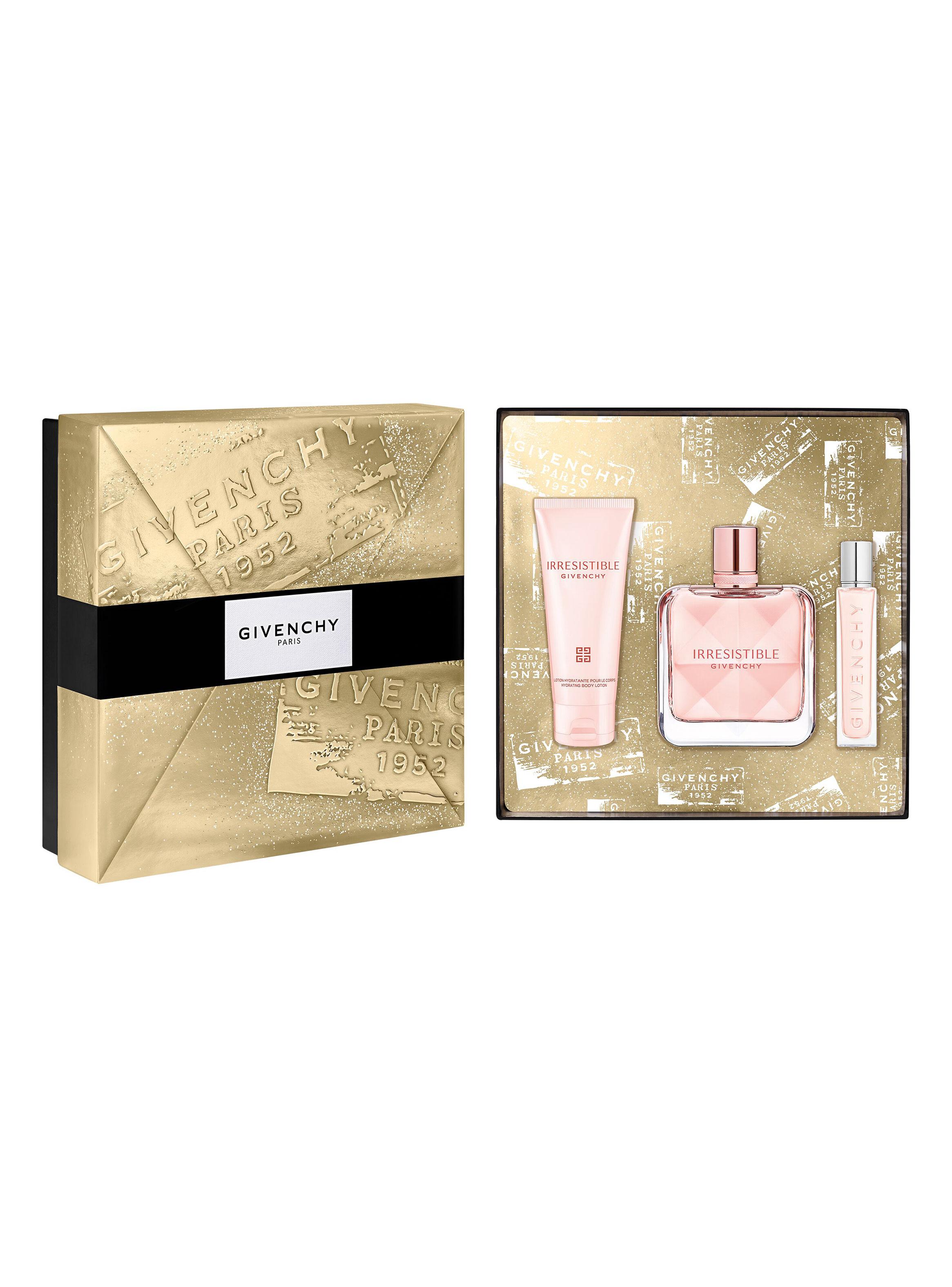 Set Perfume Irresistible EDP Mujer 80 ml + Crema Corporal 75 ml + Travel size 10 ml-1