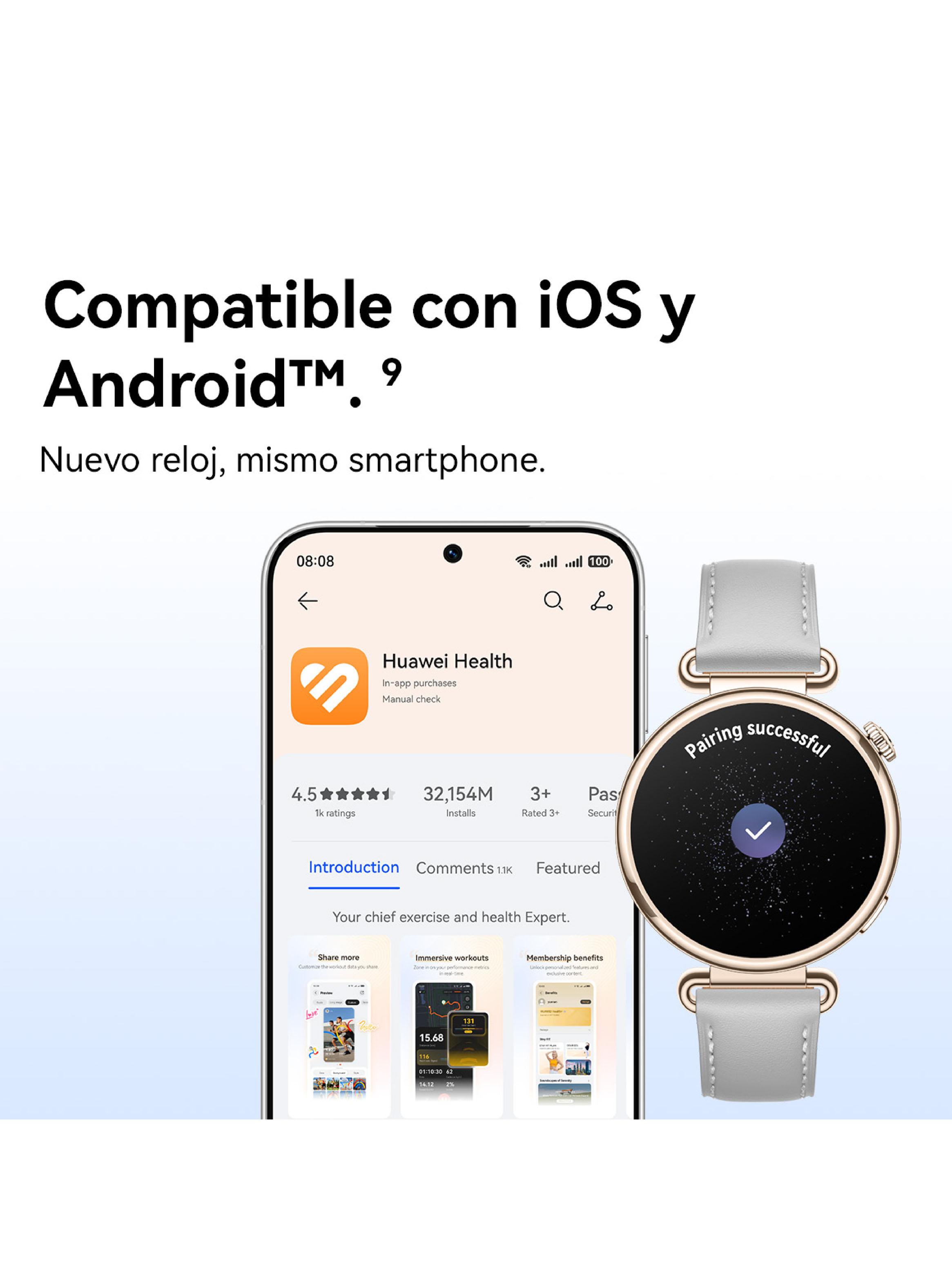 Smartwatch GT7 46 mm Amarillo-5