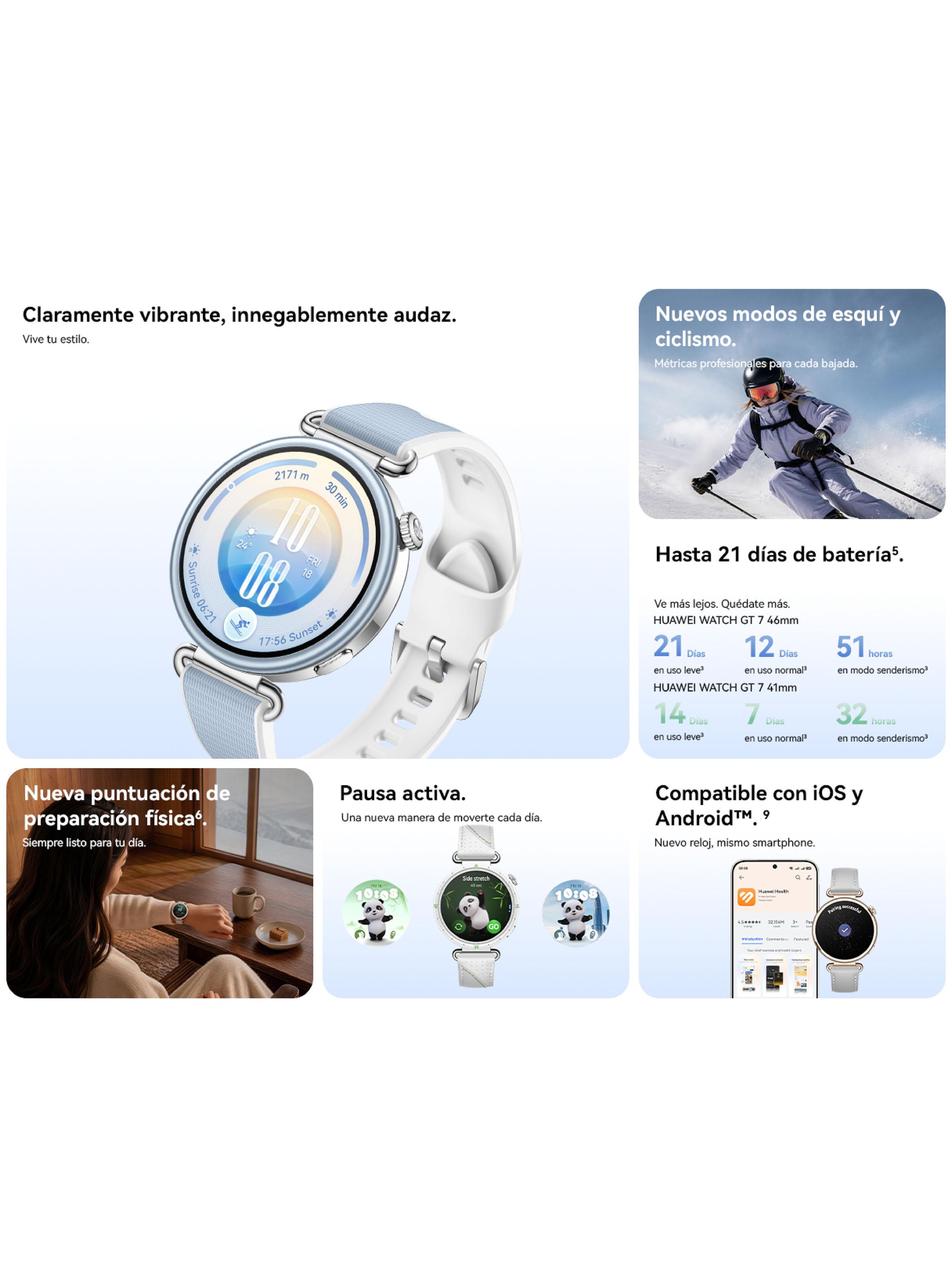 Smartwatch GT7 46 mm Azul-4