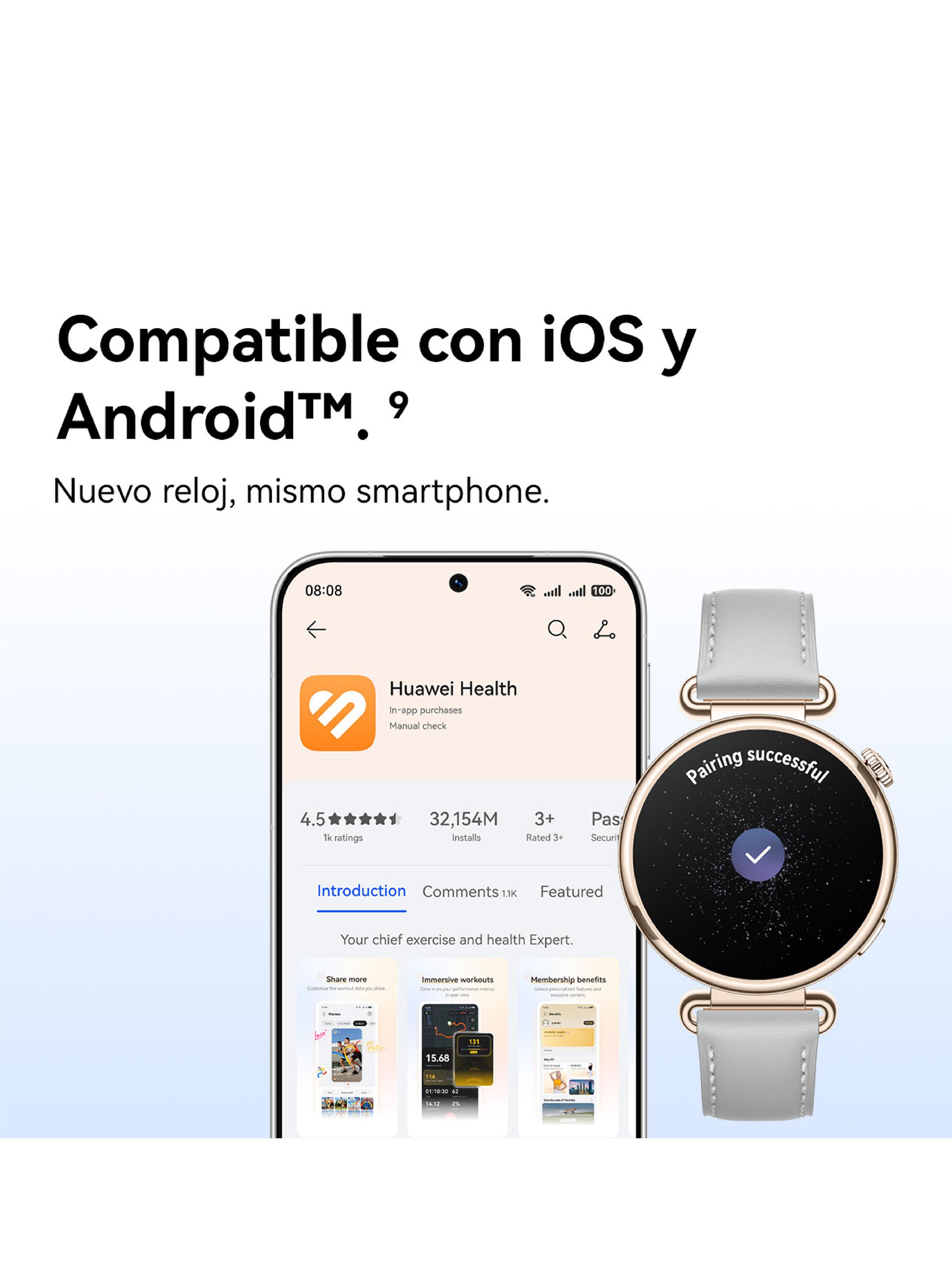 Smartwatch GT7 46 mm Gris-5