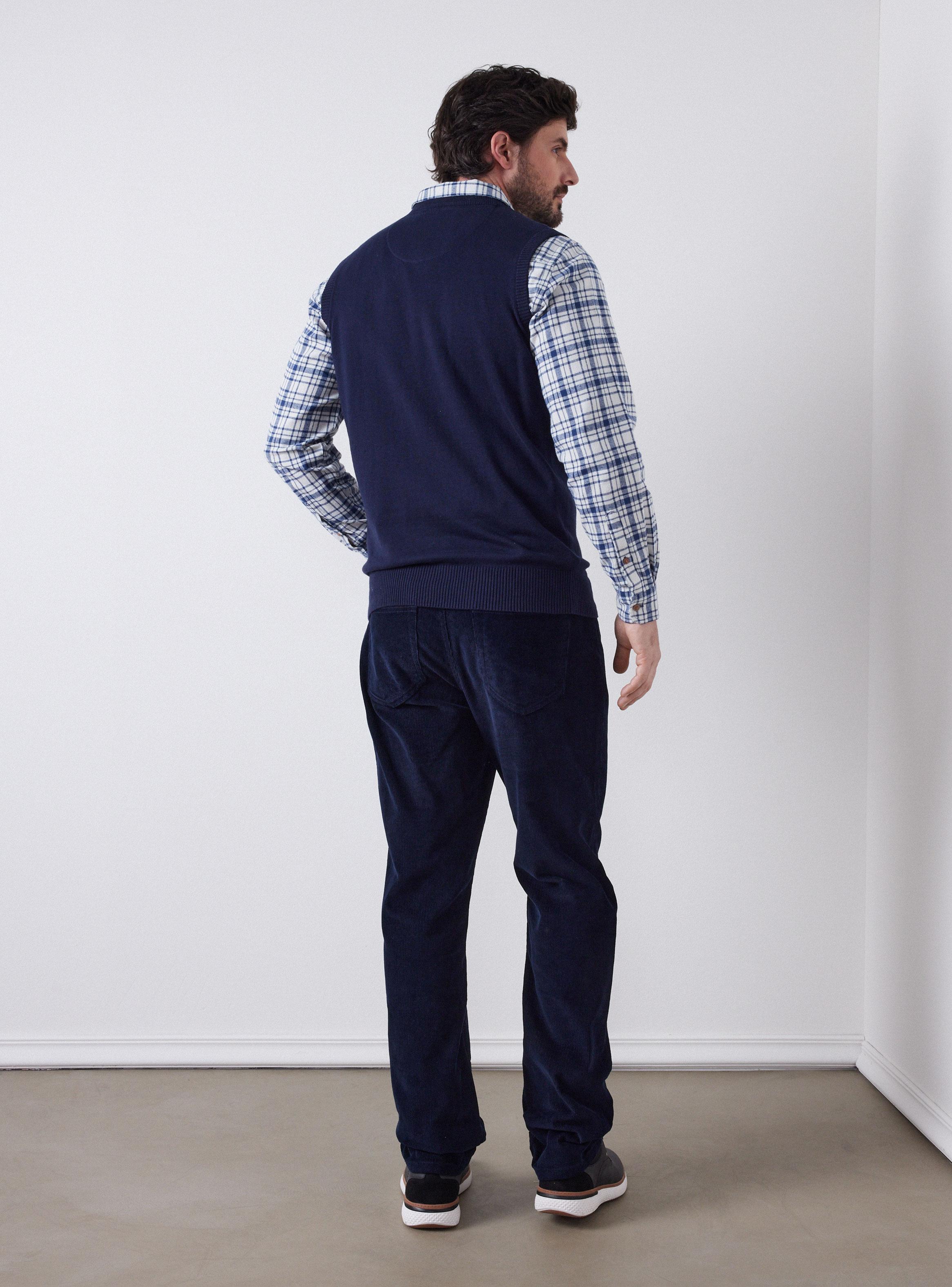 Sweater Básico sin Mangas-5