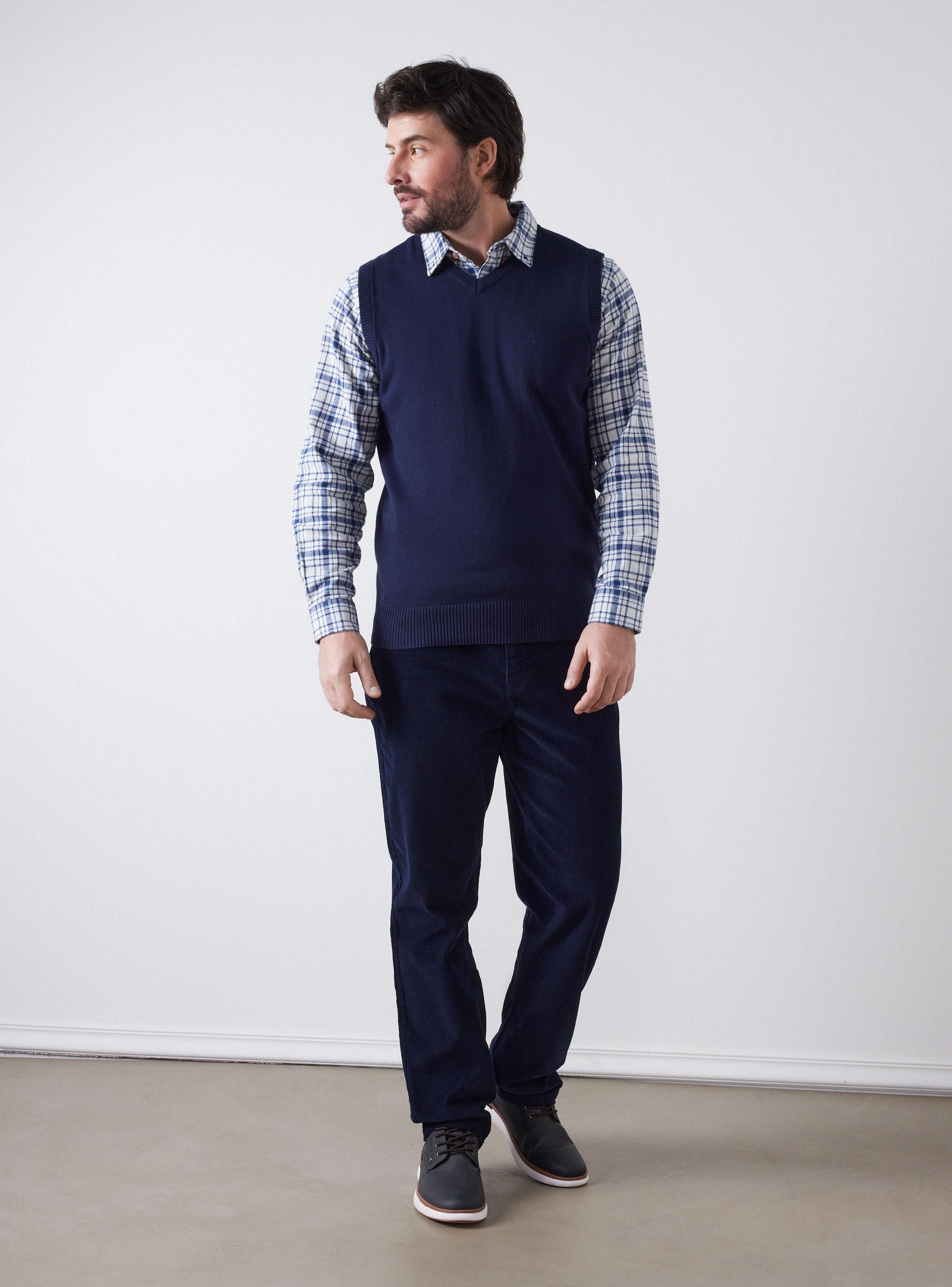 Sweater Básico sin Mangas-4