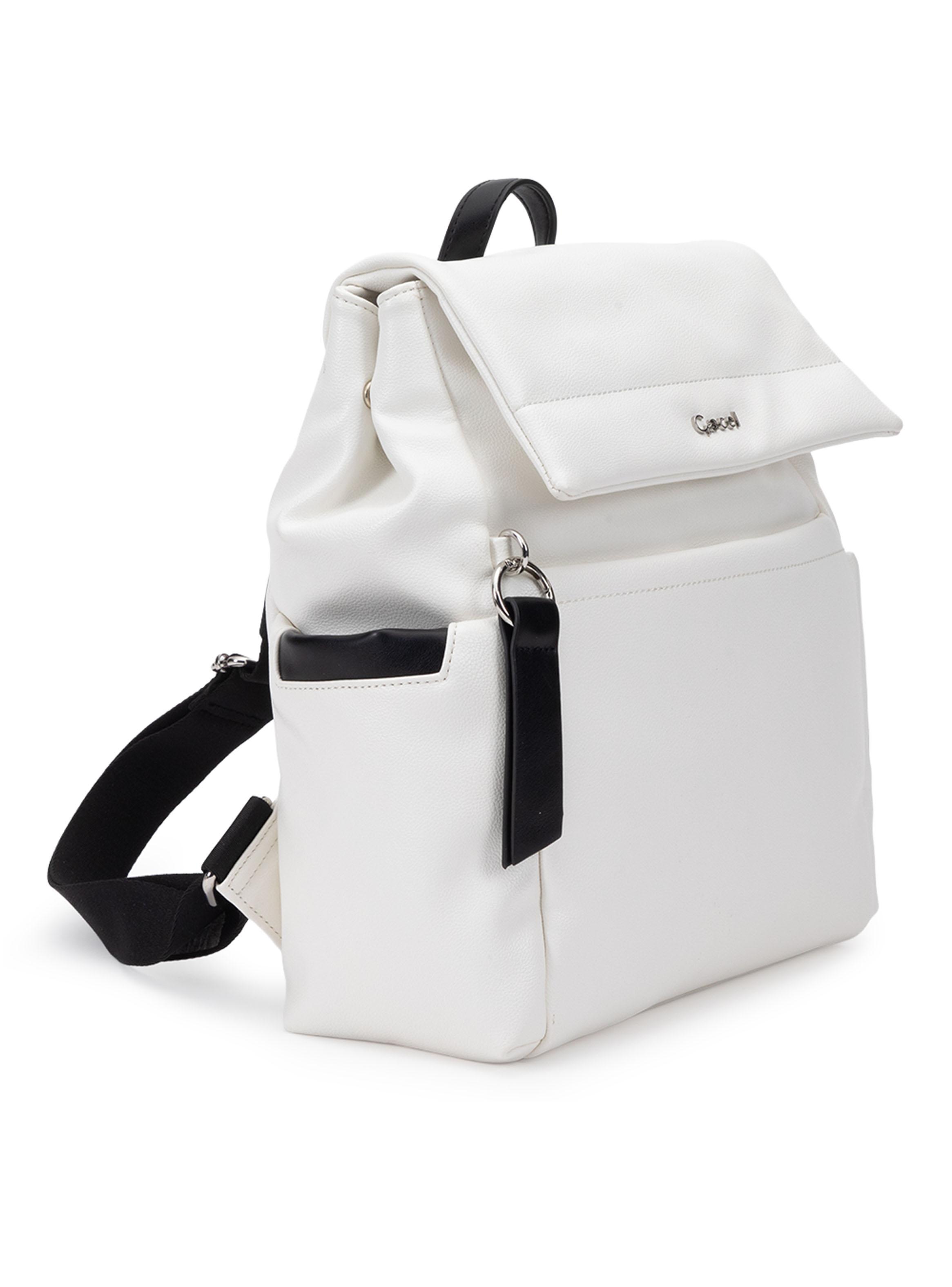 Mochila Urbana Sintético Blanco Grande-3
