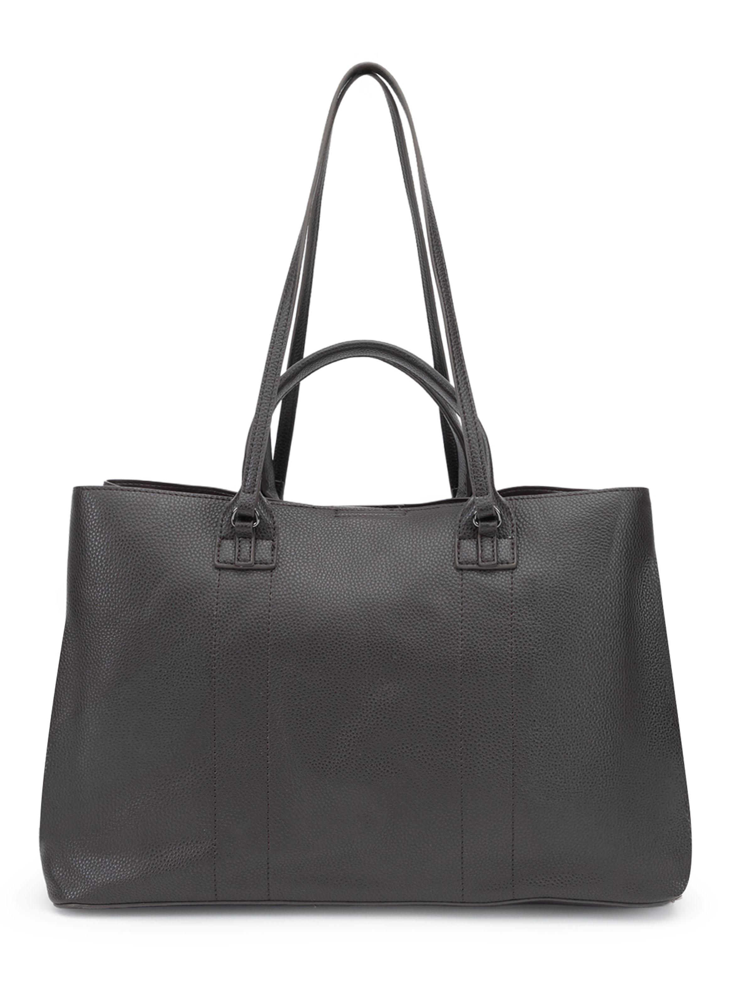 Cartera Shopping Notebook 13'' Sintético Chocolate-2