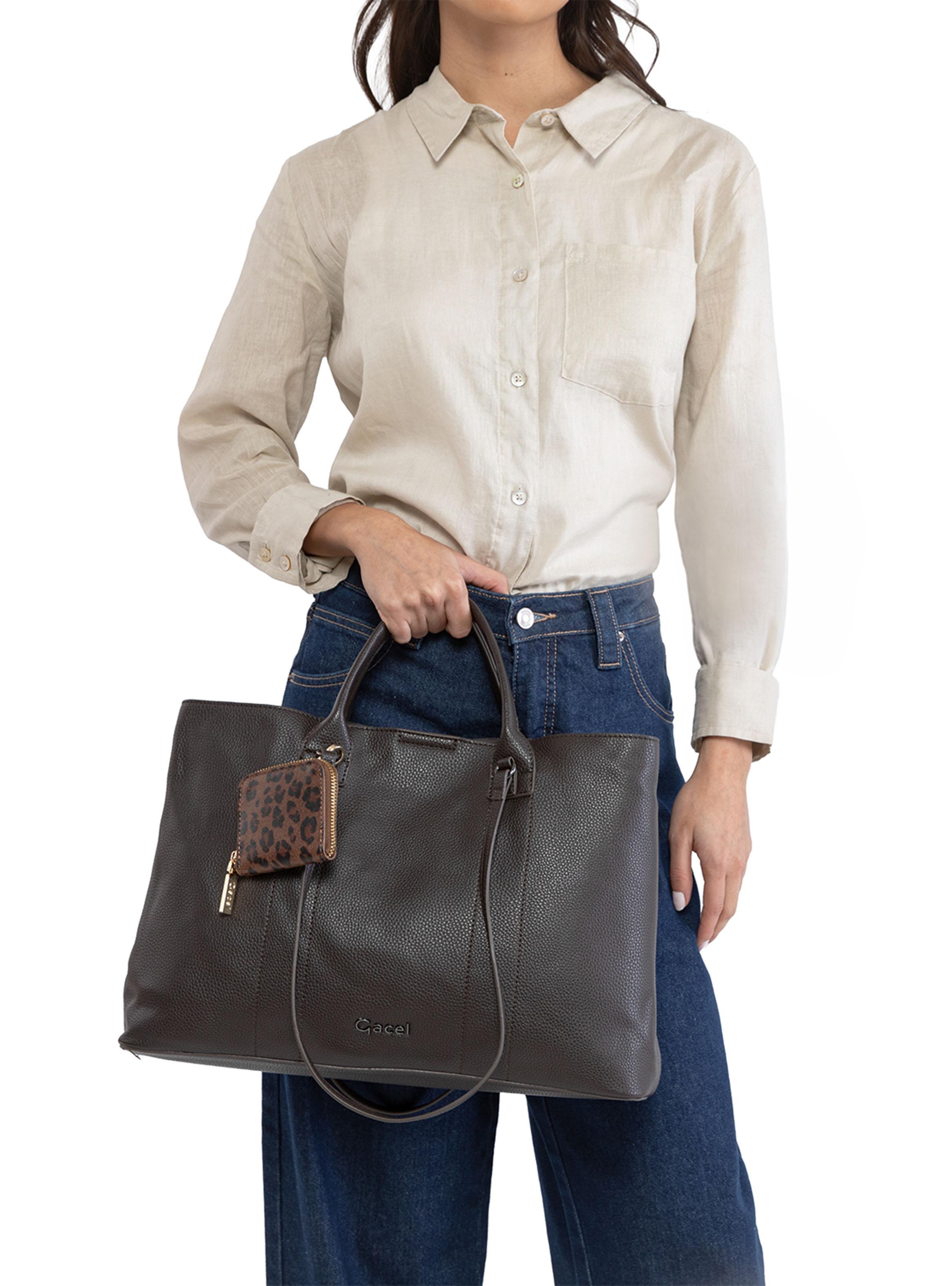 Cartera Shopping Notebook 13'' Sintético Chocolate-0