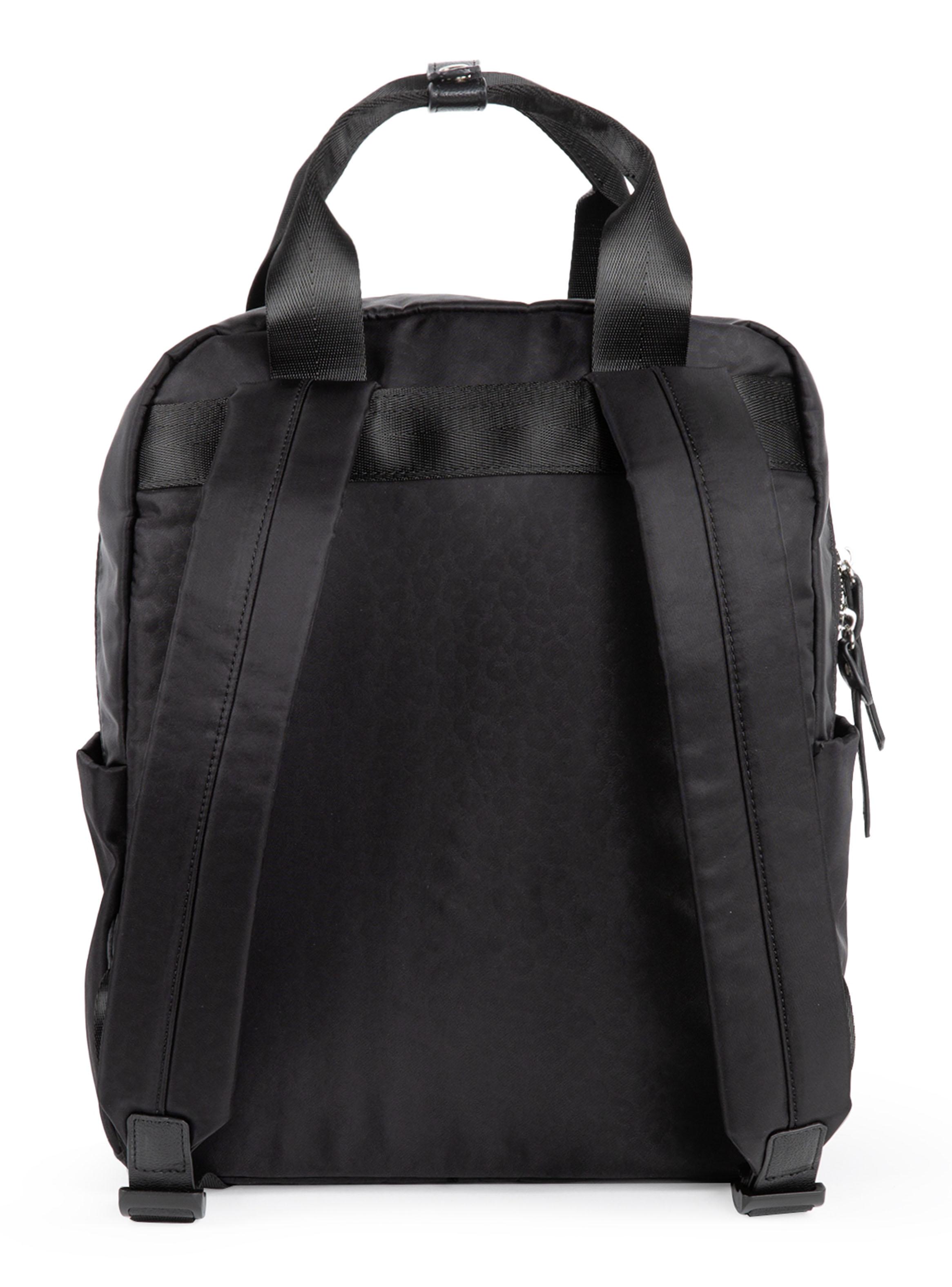 Mochila Notebook Textil Negro-1