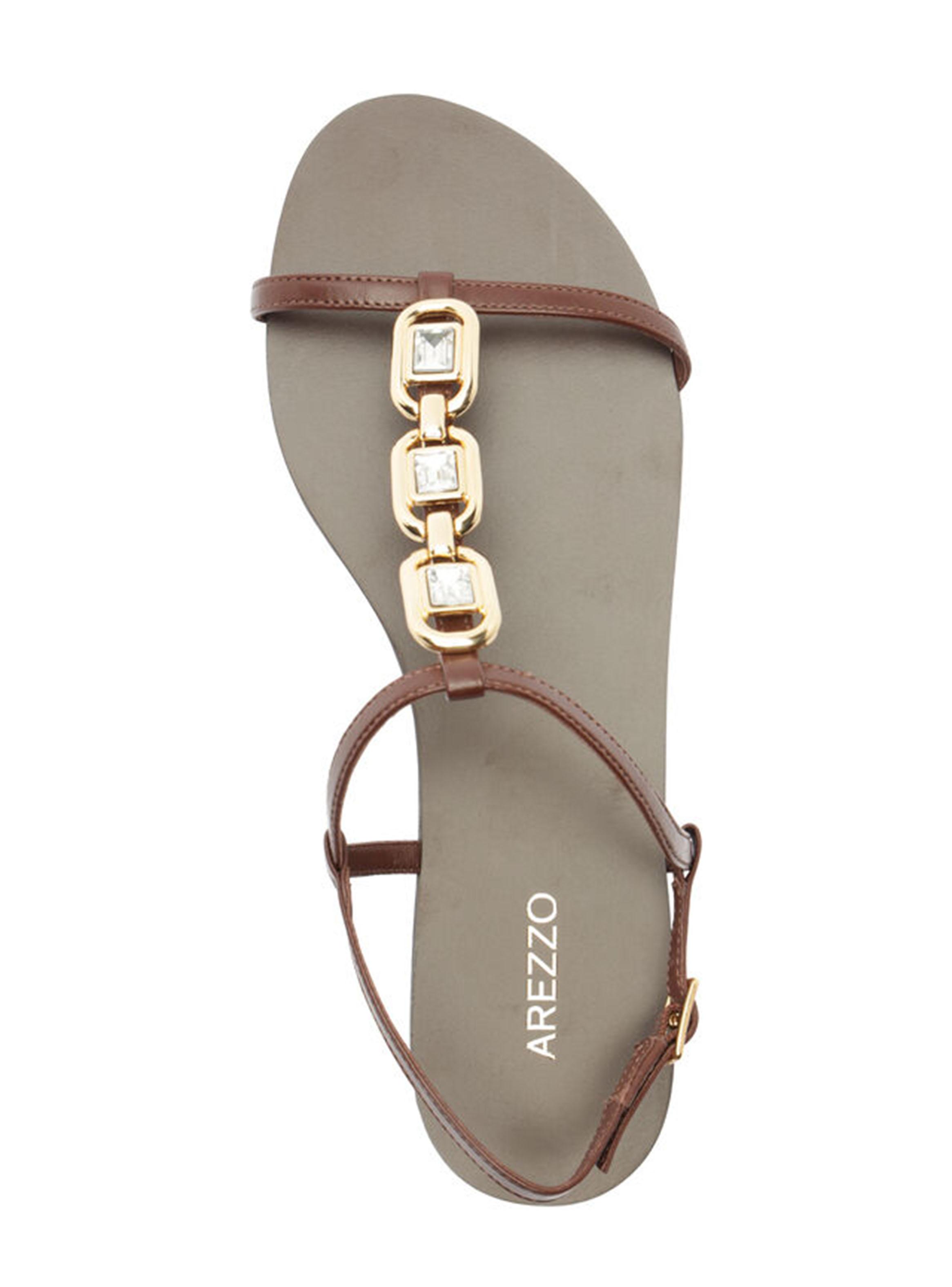 Sandalia Capri Cuero Mujer-5