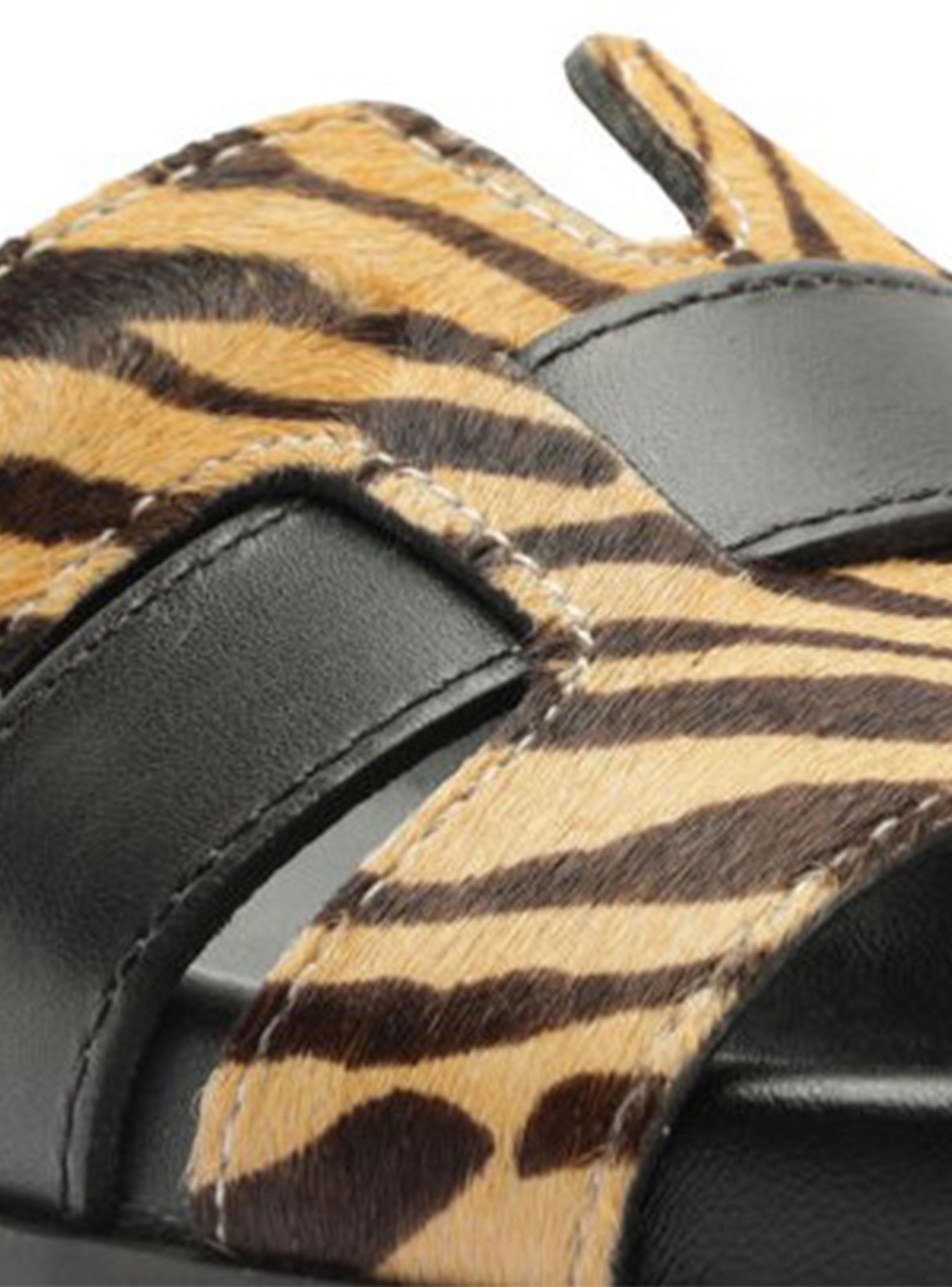 Sandalia Opal Leopardo Cuero Mujer-4