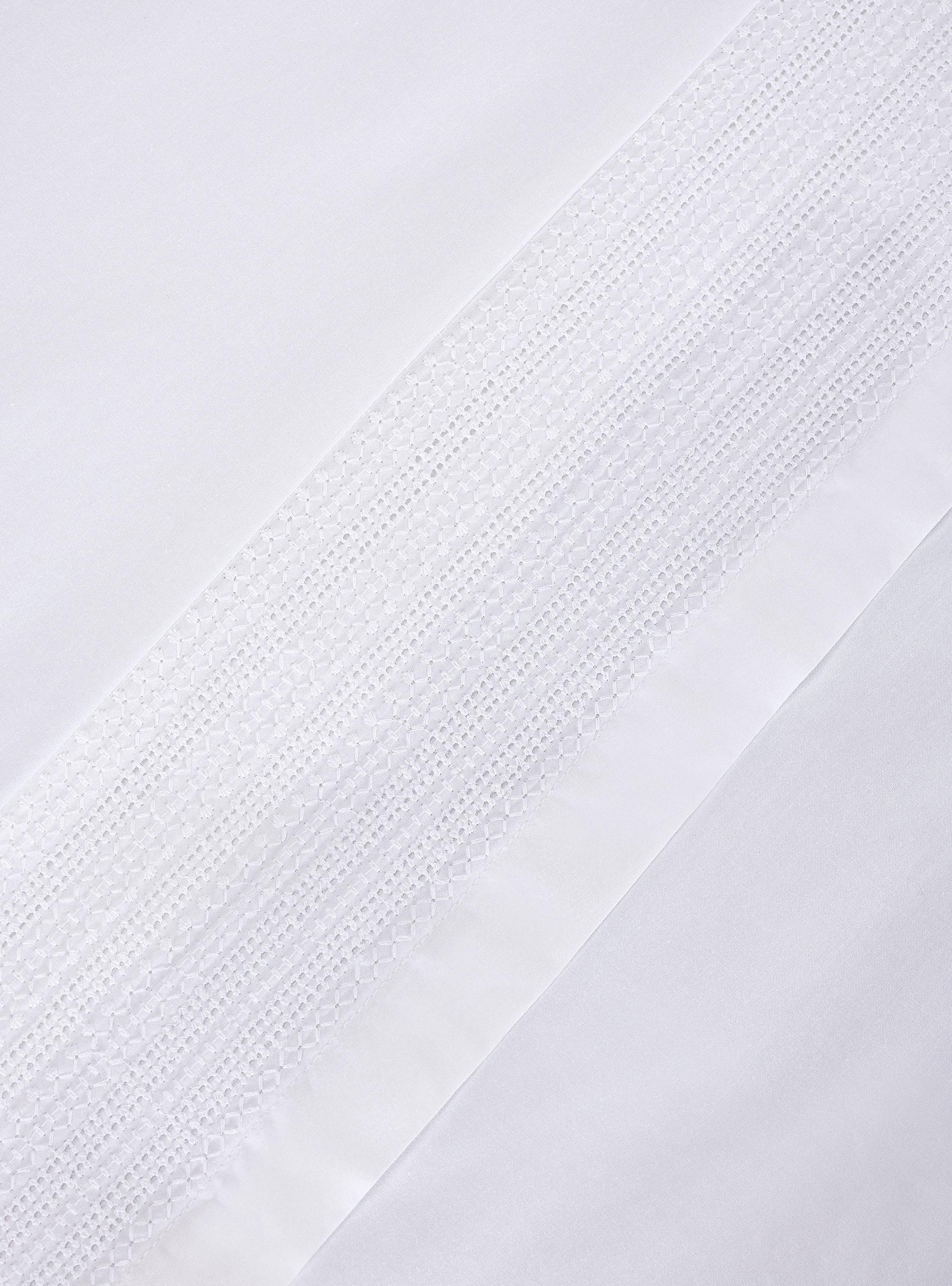 Sábanas King 200 Hilos White Bordada-2