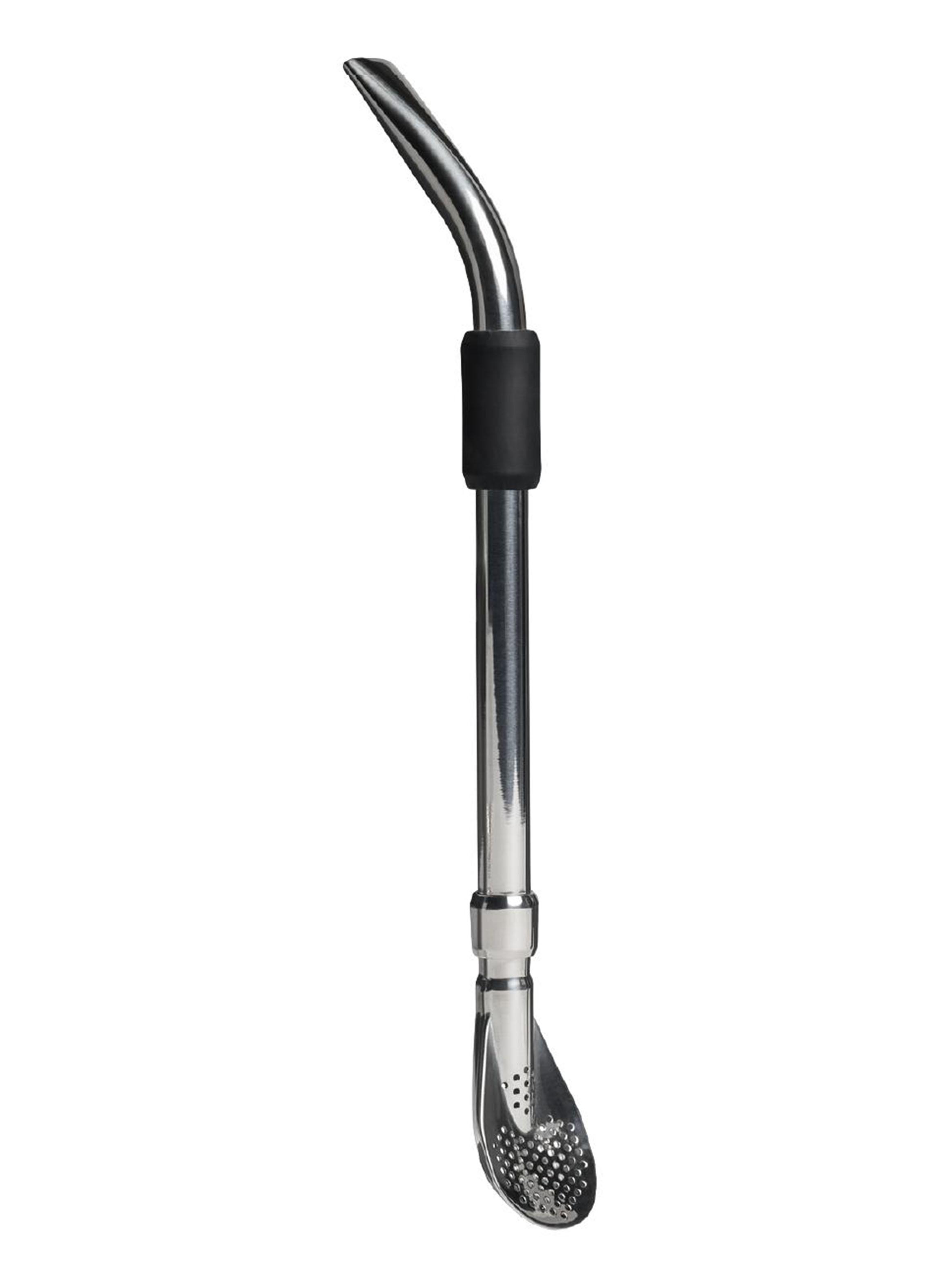 Bombilla para Mate de Cuchara Negra 2.0-2