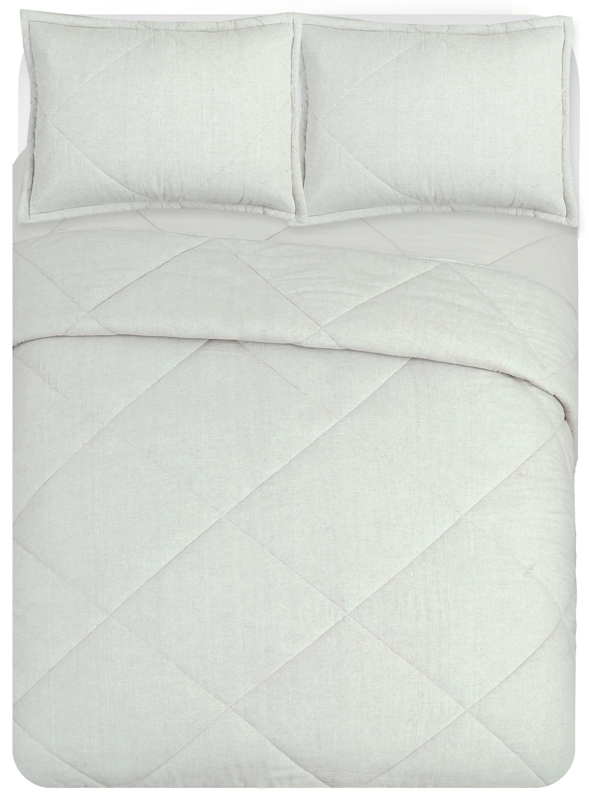 Quilt Rombos Lino Súper King-3