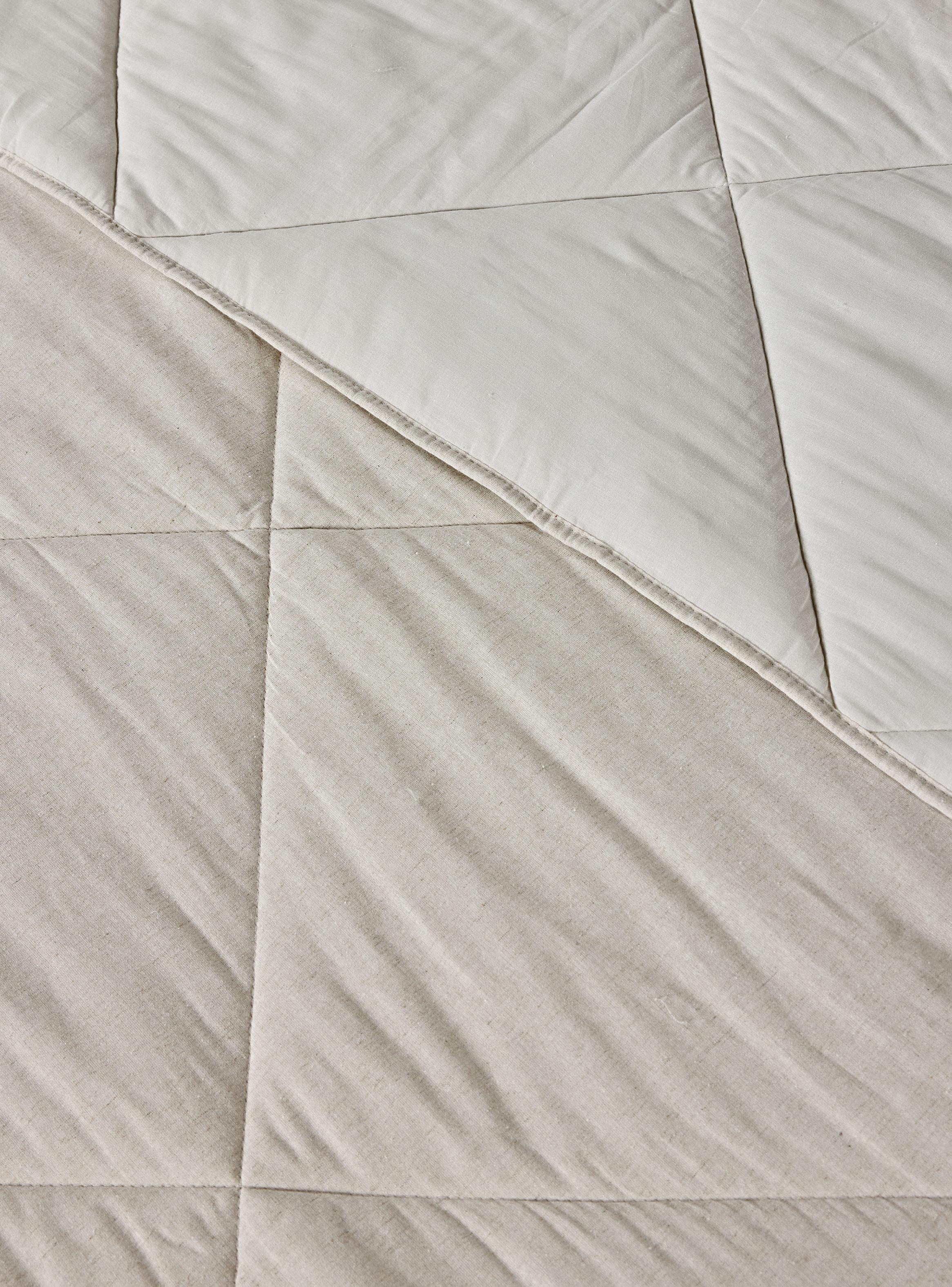 Quilt  Súper King Rombos Lino-1
