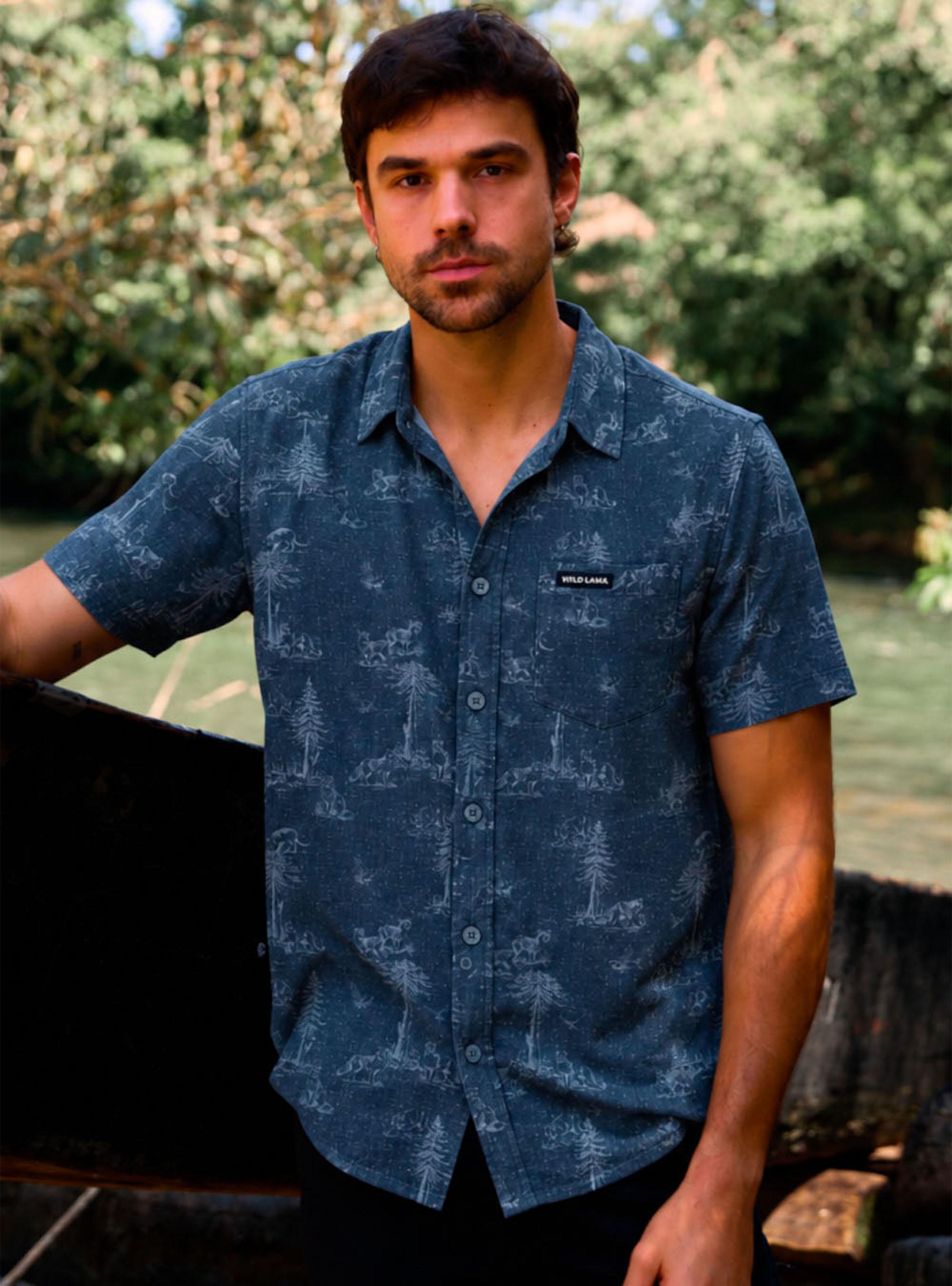 Camisa Mero Regular Manga Corta-0