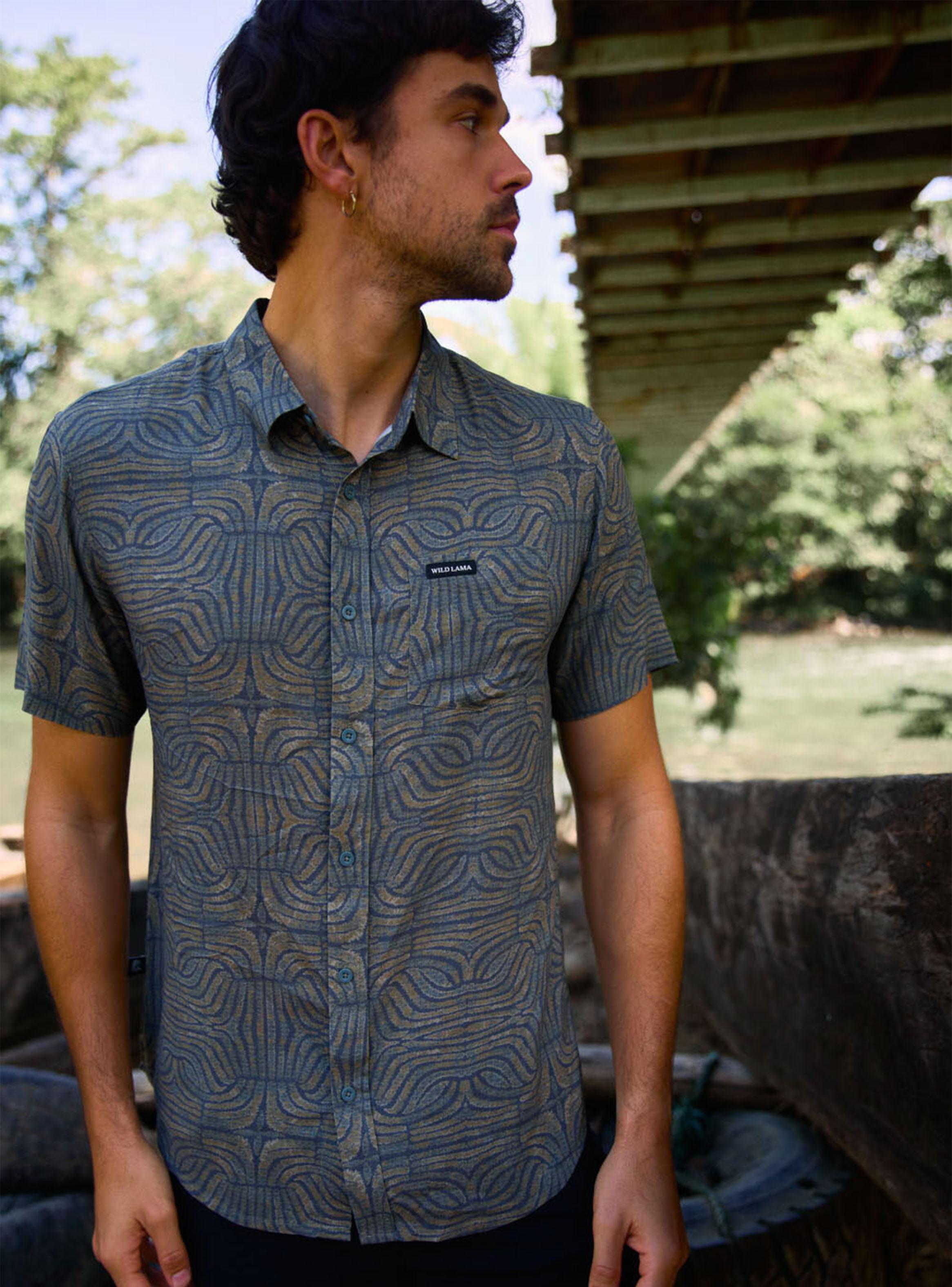 Camisa Mero Manga Corta Regular Bolsillo-0
